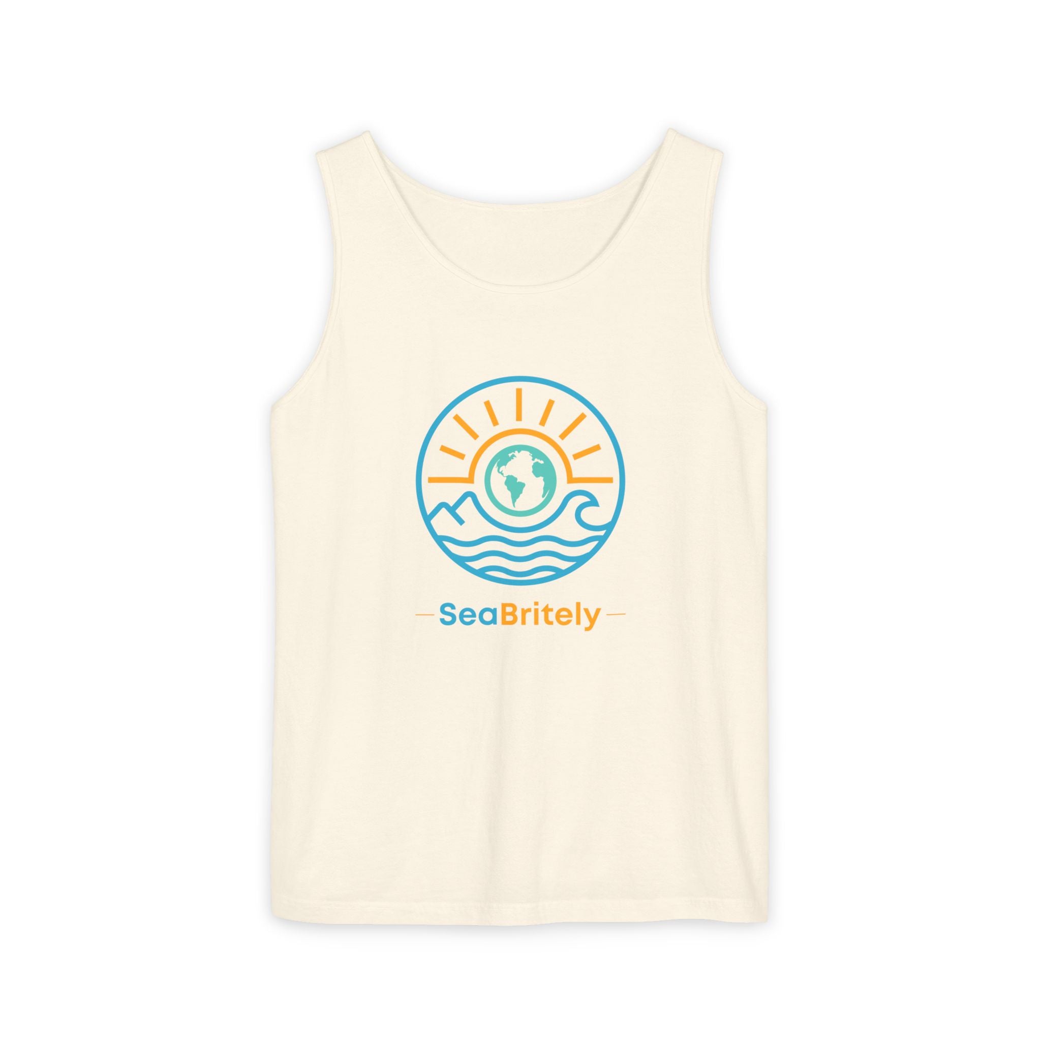 SeaBritey Logo Tank Top — Eco Surf Vibes Graphic Tank