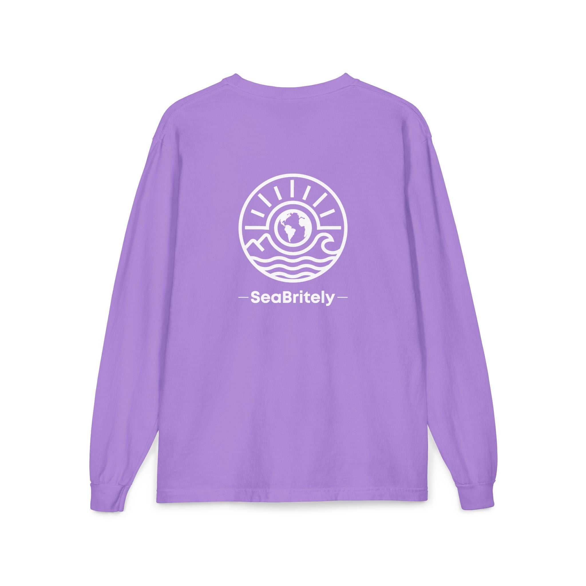 Long Sleeve Pocket T-Shirt — Classic White Cotton Tee