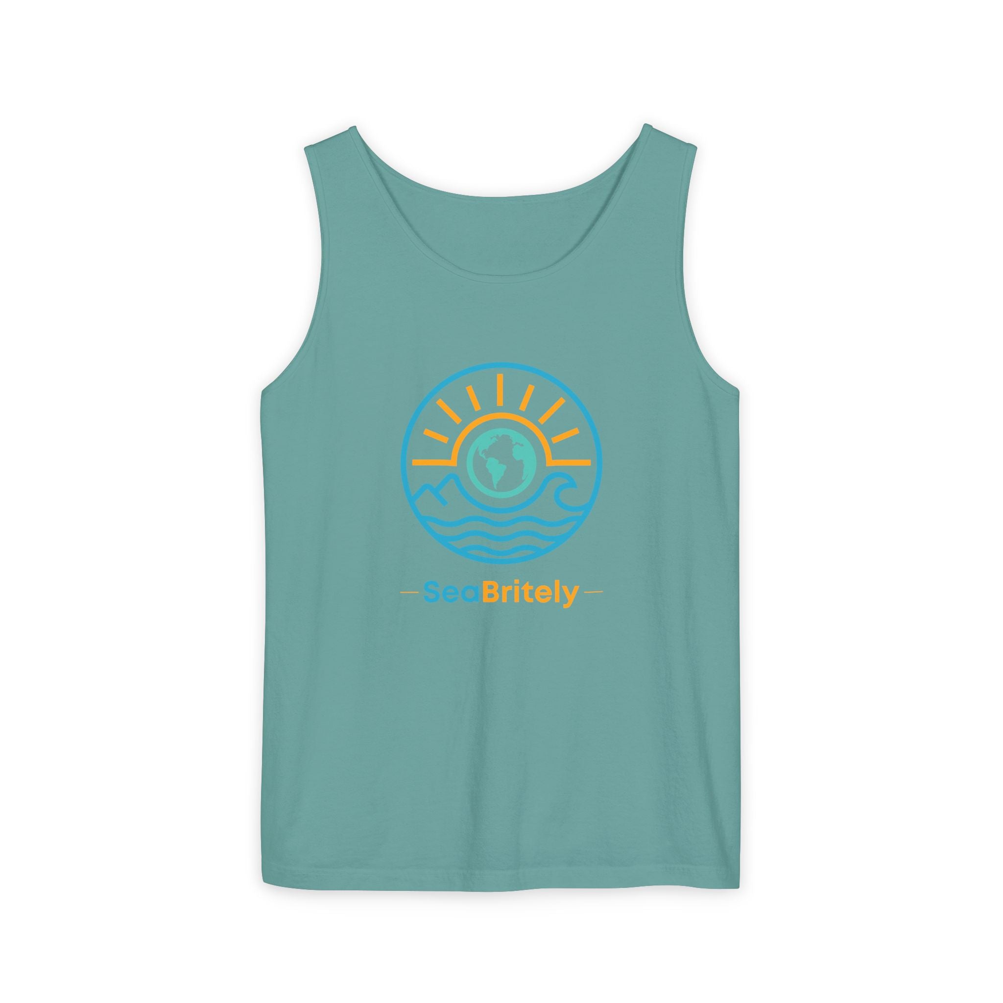 SeaBritey Logo Tank Top — Eco Surf Vibes Graphic Tank
