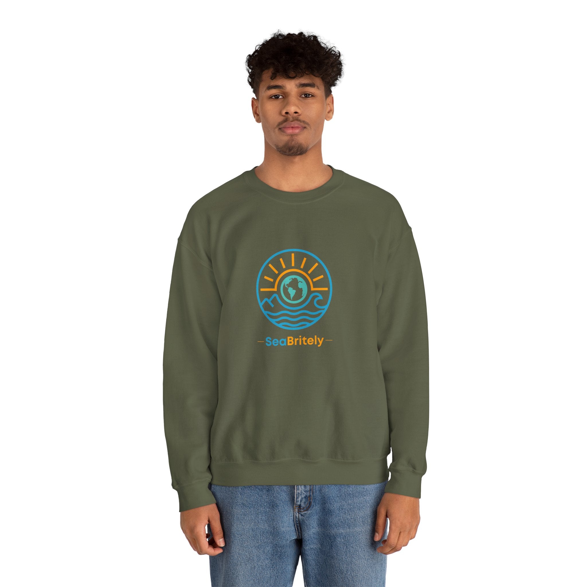 Sea Britely Adventure Club Crewneck Sweatshirt