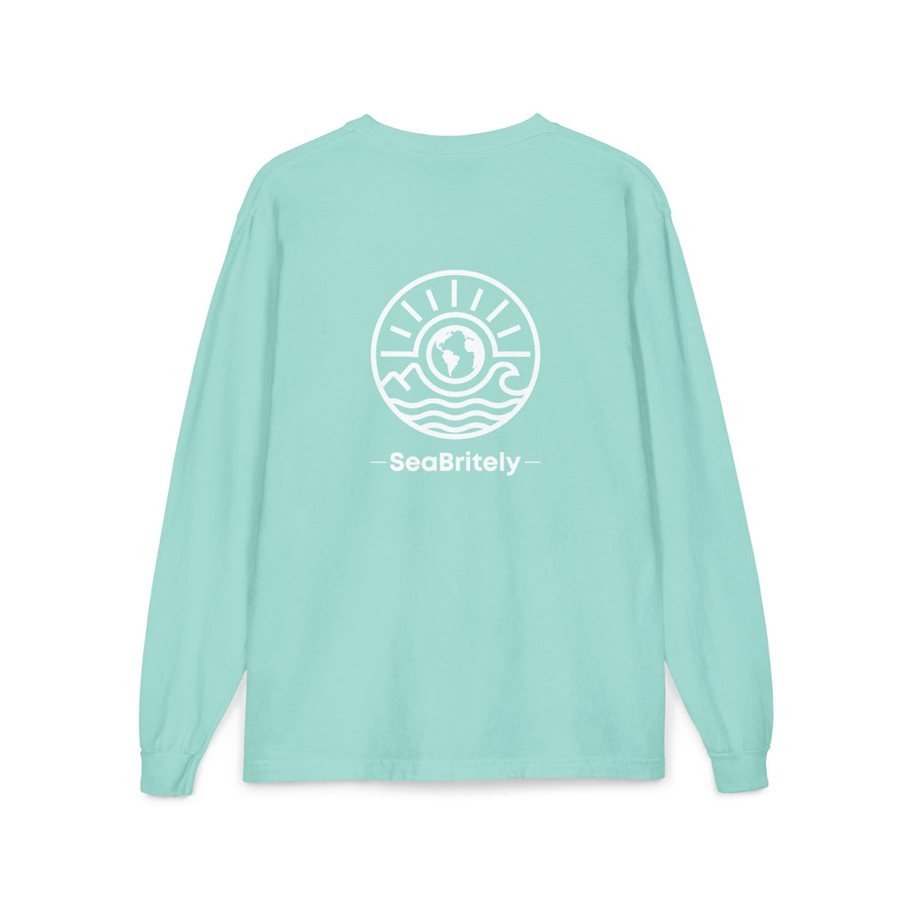 Long Sleeve Pocket T-Shirt — Classic White Cotton Tee