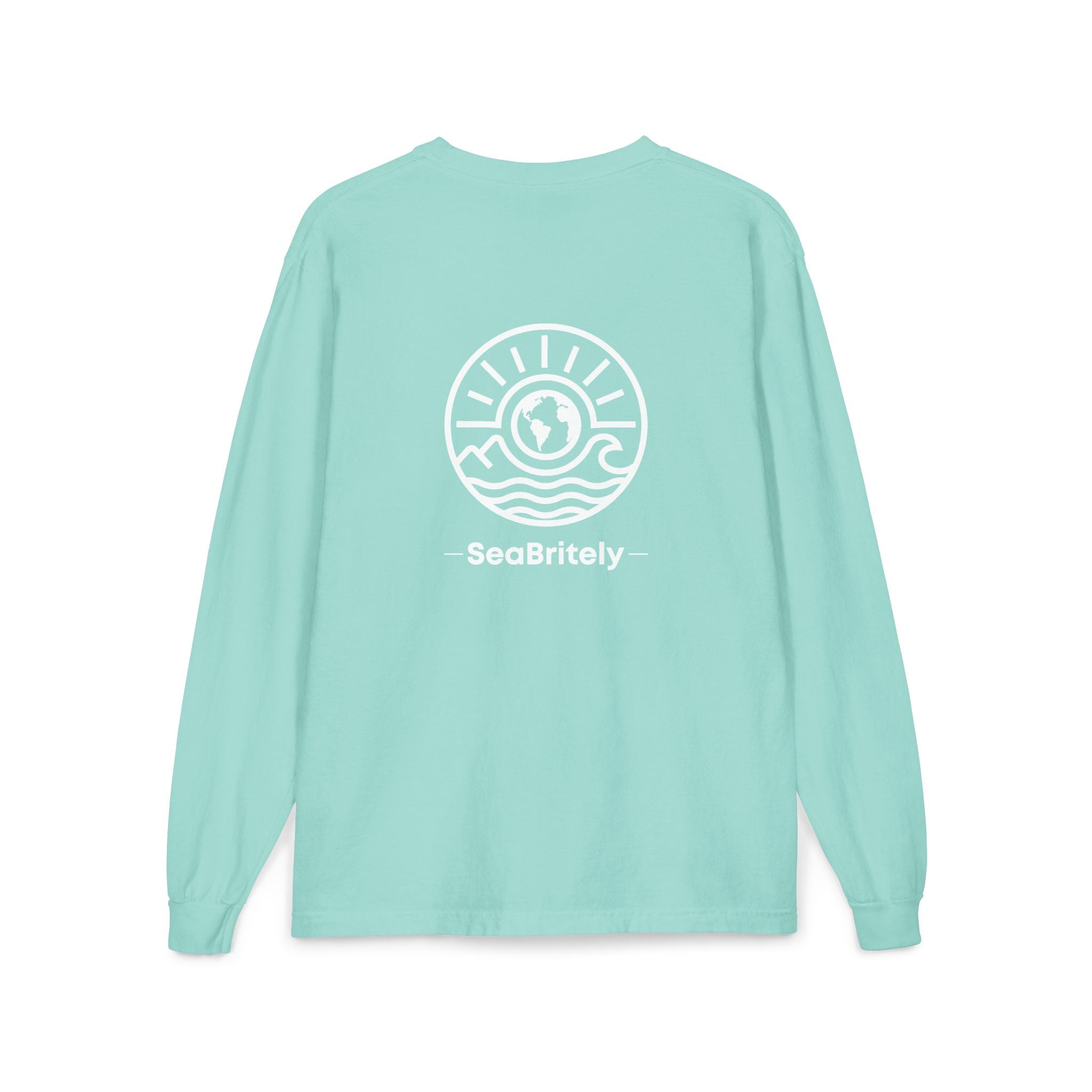 Long Sleeve Pocket T-Shirt — Classic White Cotton Tee
