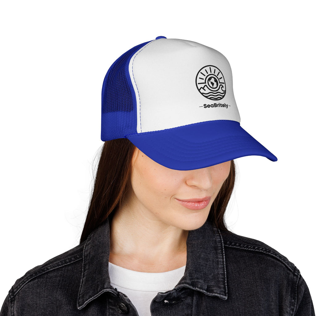 Freedom Over Fear Trucker Cap — Surf Mesh Snapback Hat