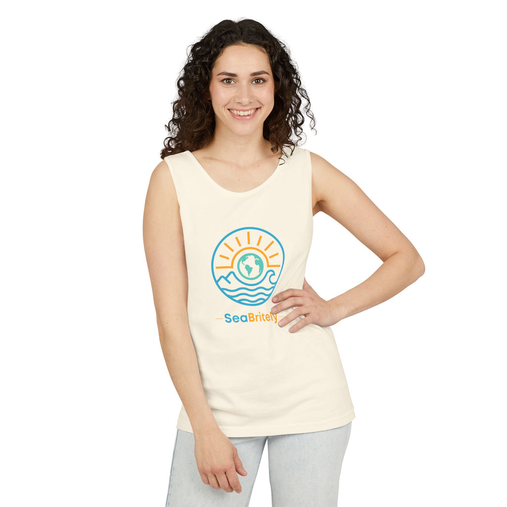 SeaBritey Logo Tank Top — Eco Surf Vibes Graphic Tank