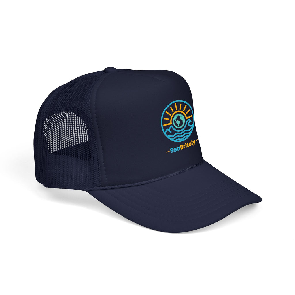 Sunrise Wave Trucker Cap - Foam Trucker Hat