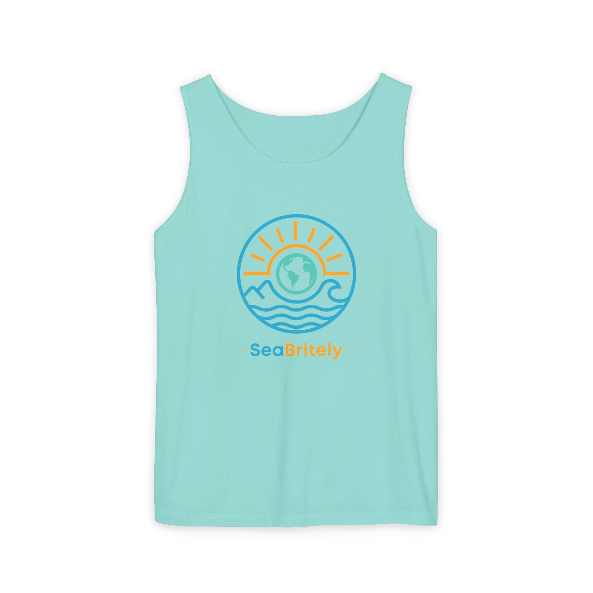 SeaBritey Logo Tank Top — Eco Surf Vibes Graphic Tank