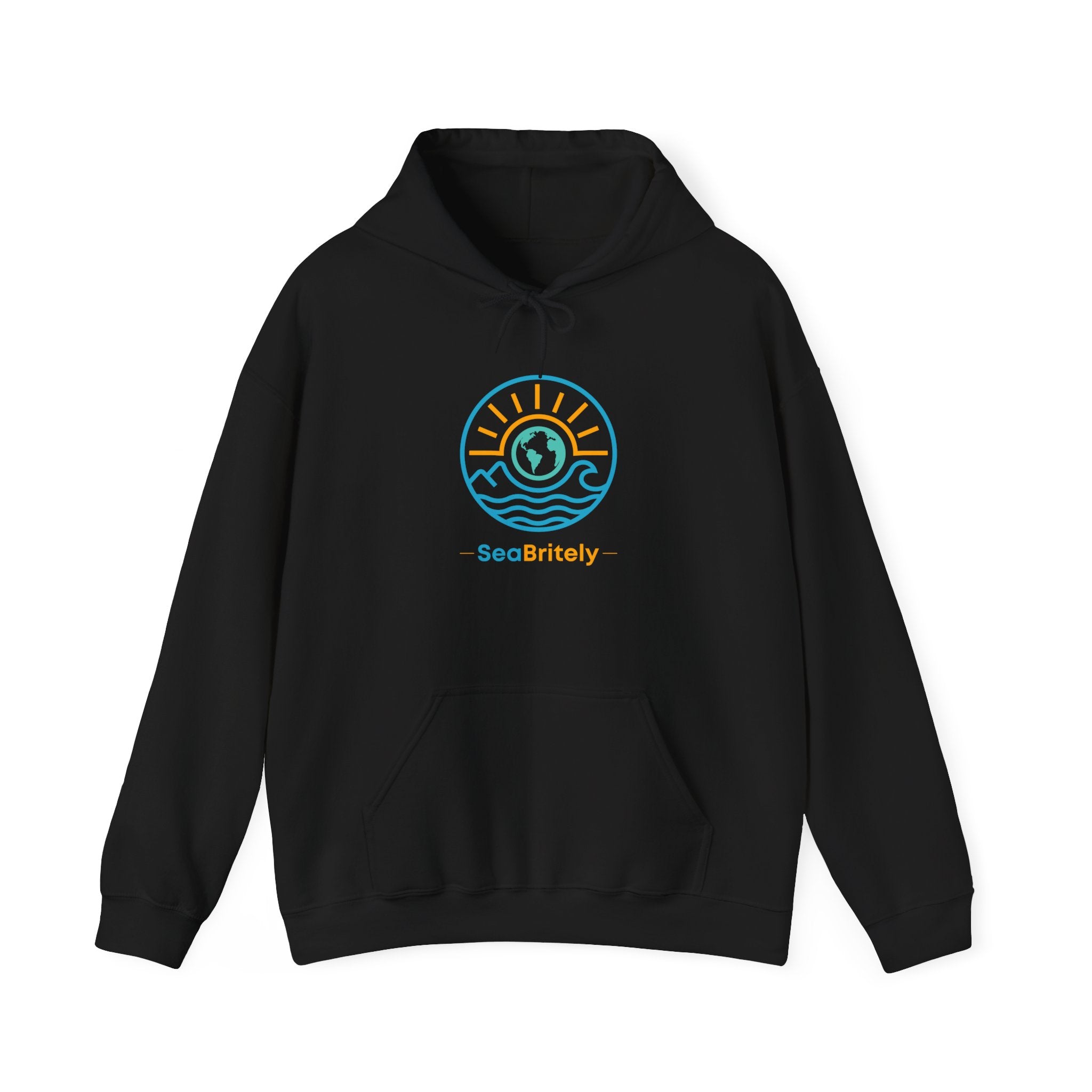 Coastal Calm Hoodie —  Cotton Blend Pullover