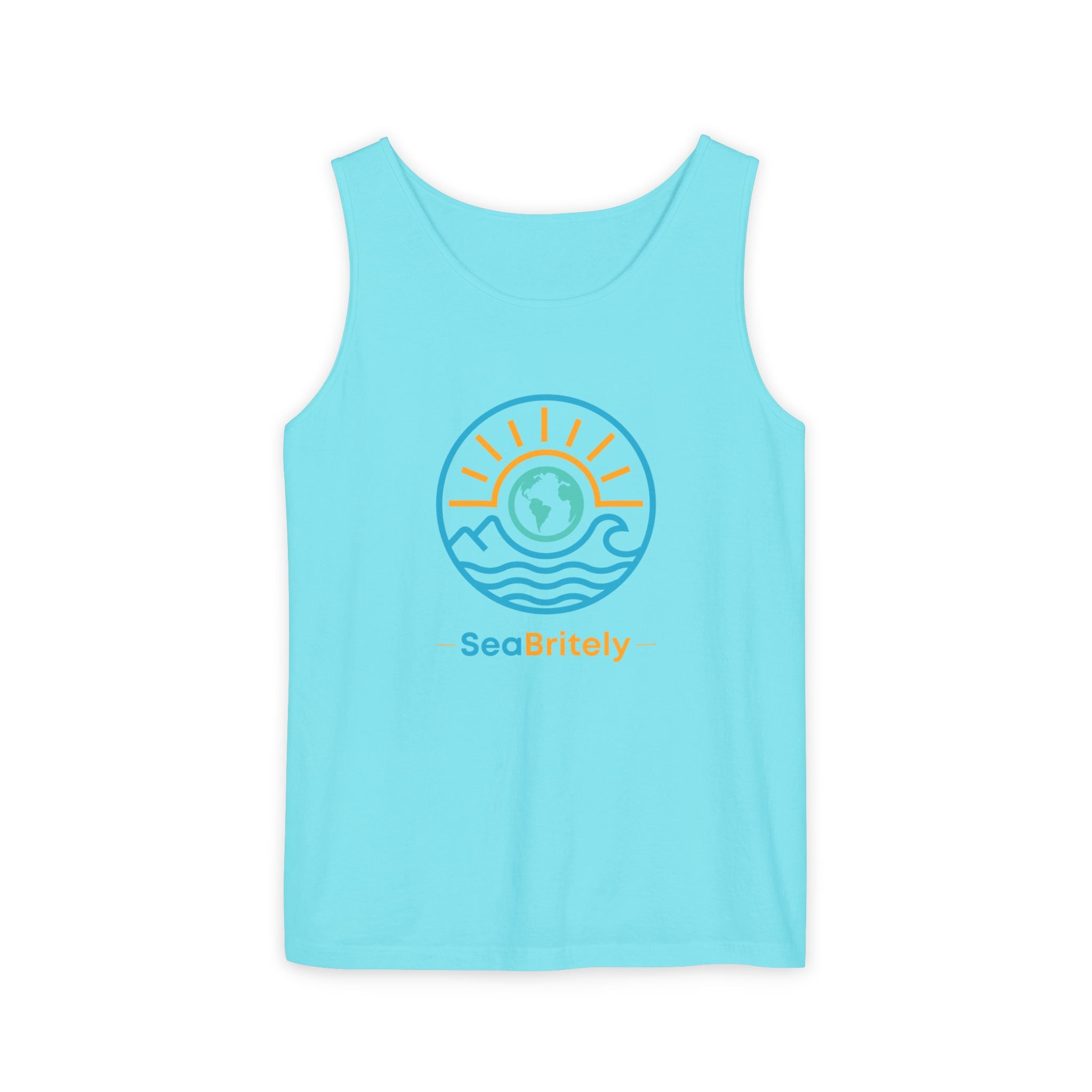 SeaBritey Logo Tank Top — Eco Surf Vibes Graphic Tank