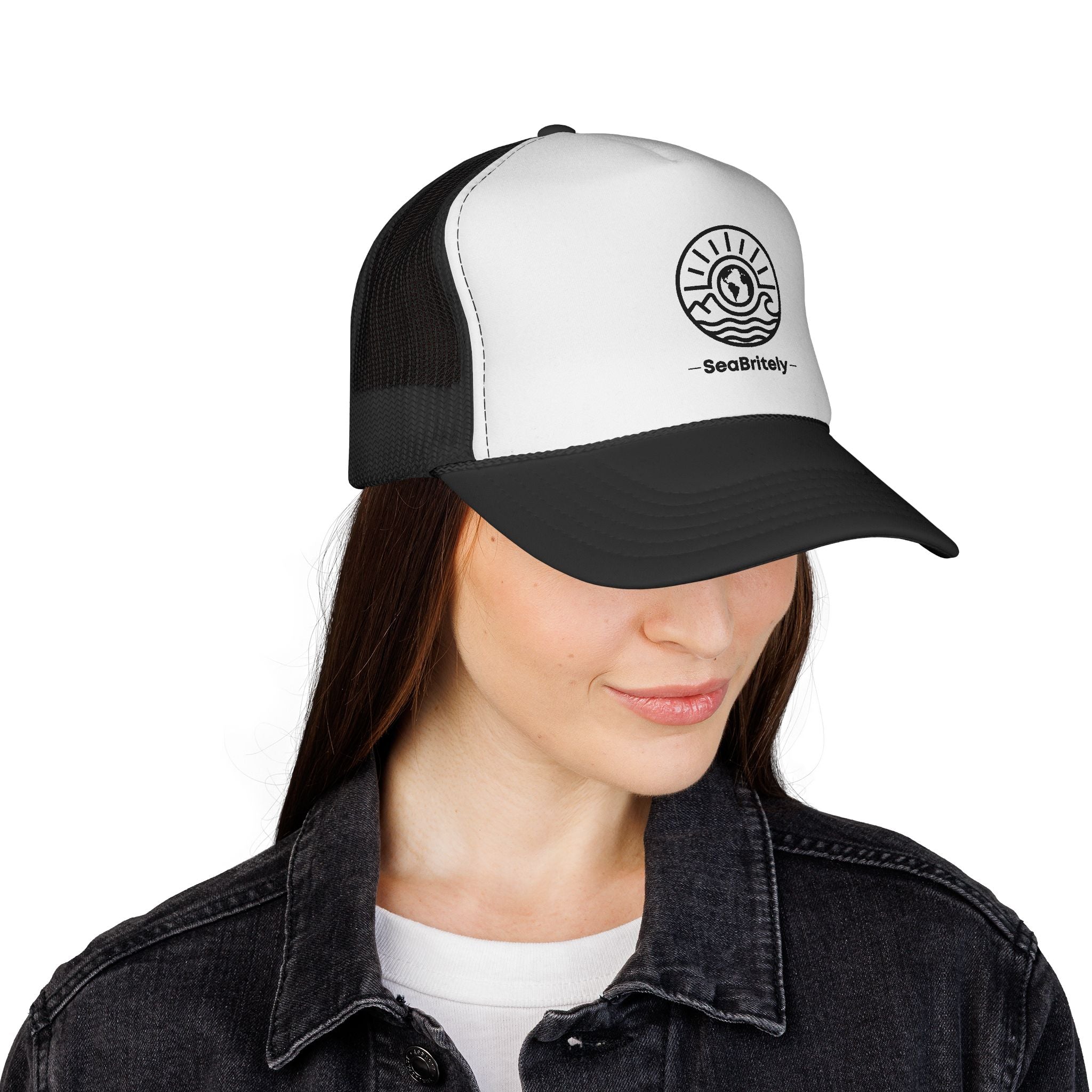 Freedom Over Fear Trucker Cap — Surf Mesh Snapback Hat