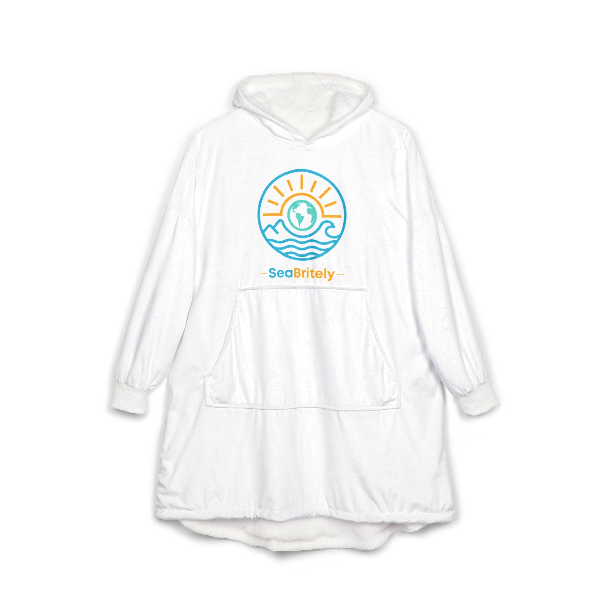 Sea Britely Cozy Hoodie Blanket