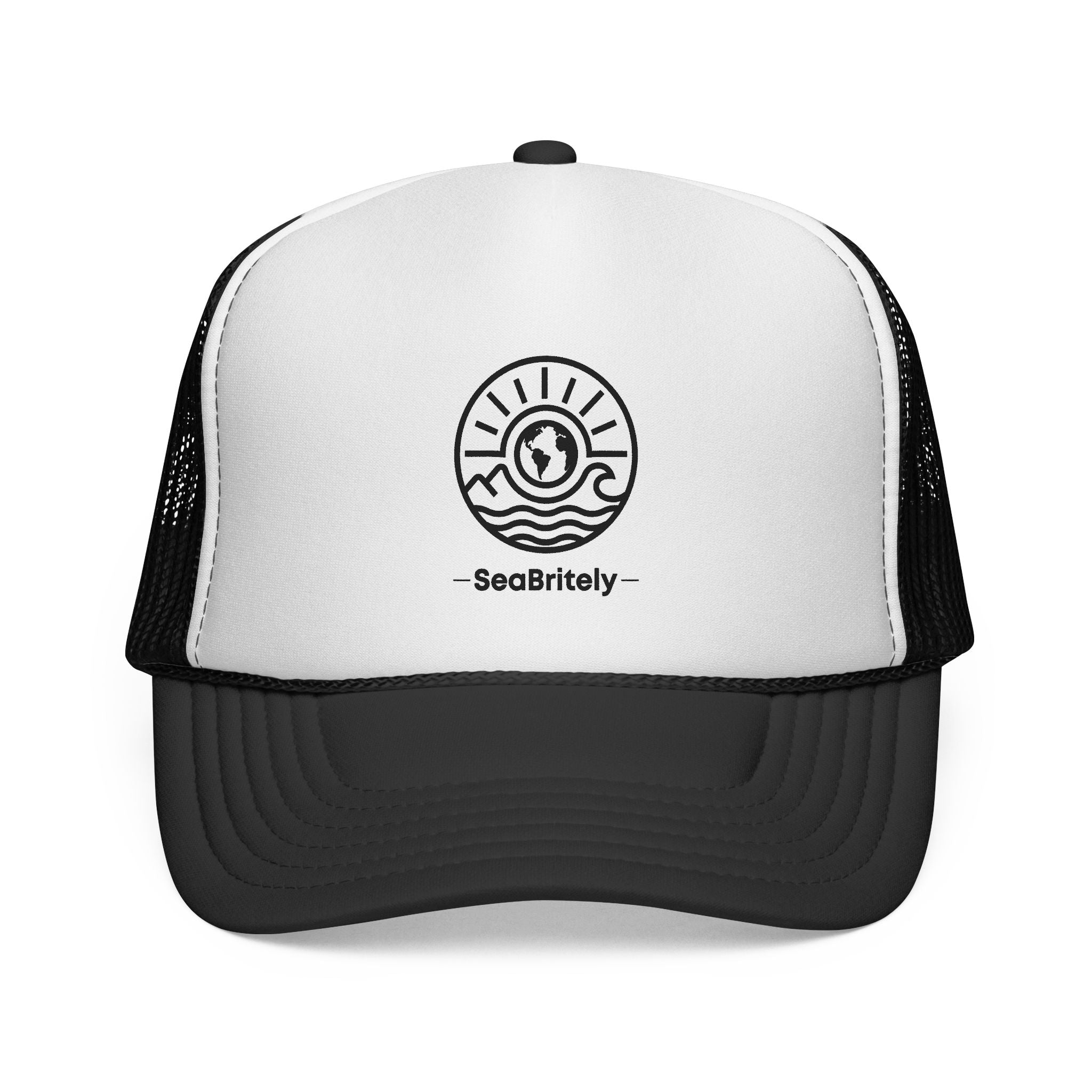 Freedom Over Fear Trucker Cap — Surf Mesh Snapback Hat