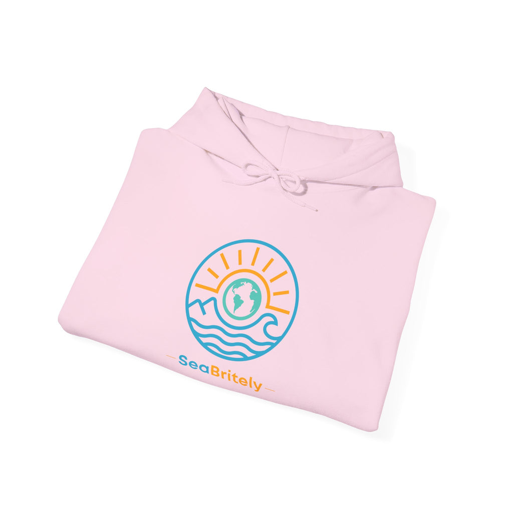 Coastal Calm Hoodie —  Cotton Blend Pullover