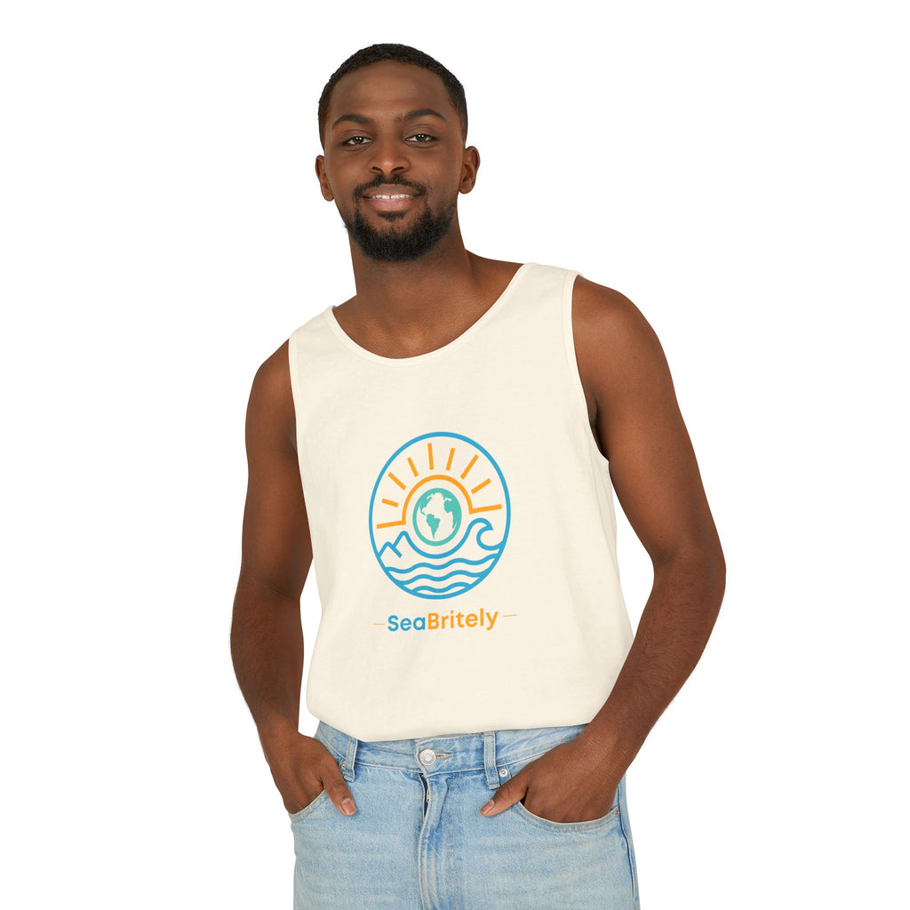 SeaBritey Logo Tank Top — Eco Surf Vibes Graphic Tank