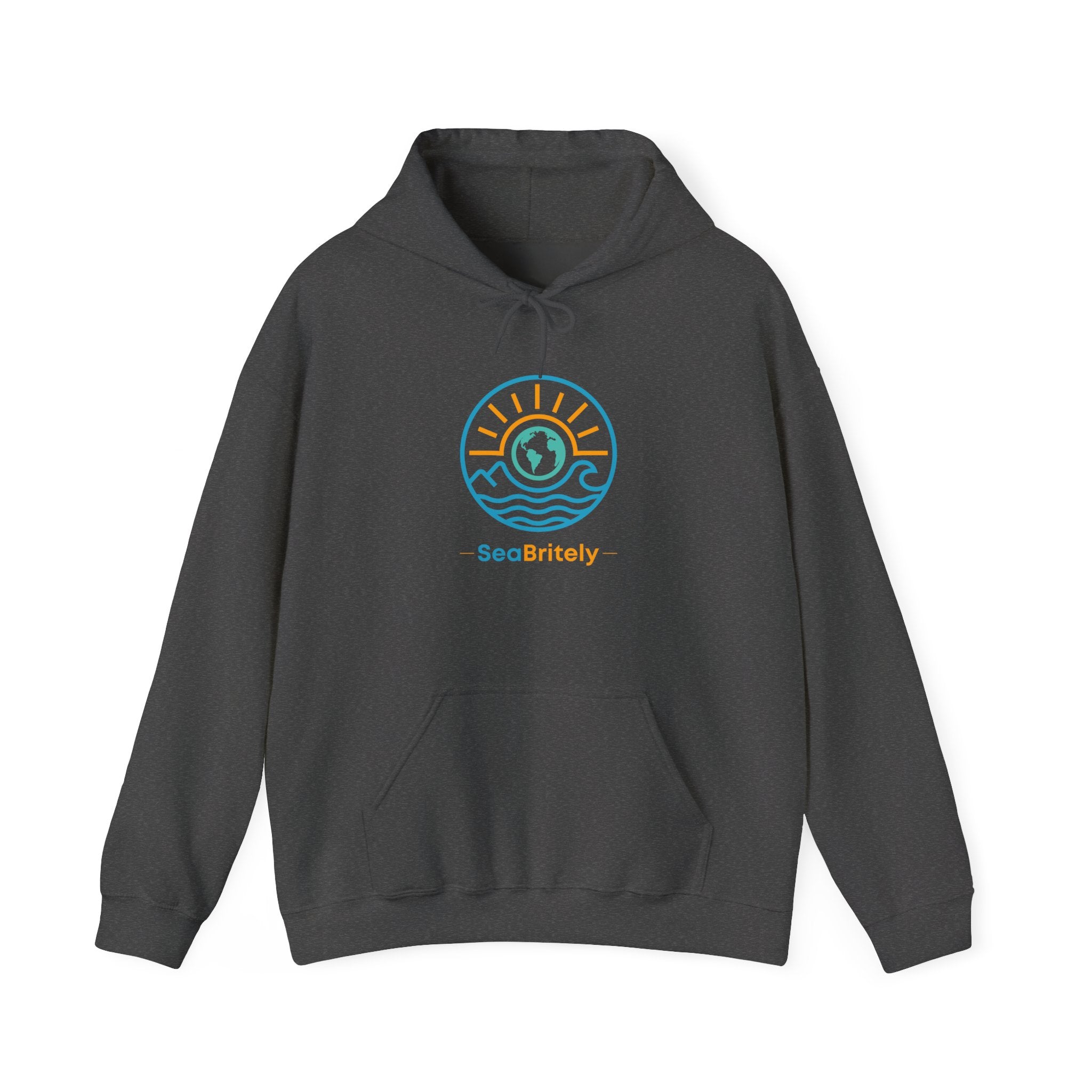 Coastal Calm Hoodie —  Cotton Blend Pullover