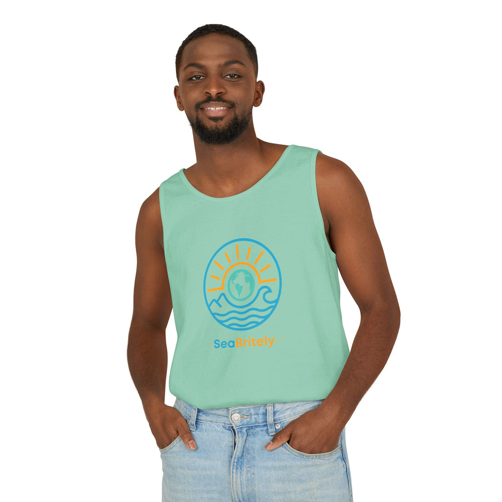 SeaBritey Logo Tank Top — Eco Surf Vibes Graphic Tank
