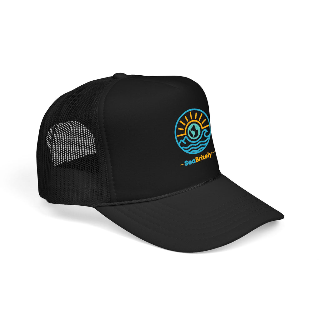 Sunrise Wave Trucker Cap - Foam Trucker Hat