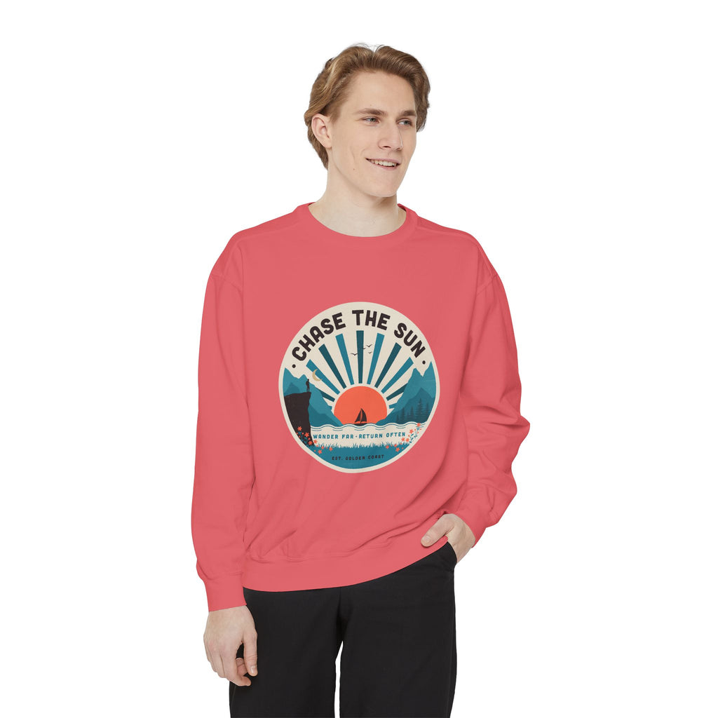 Chase the Sun Vintage Graphic Sweatshirt