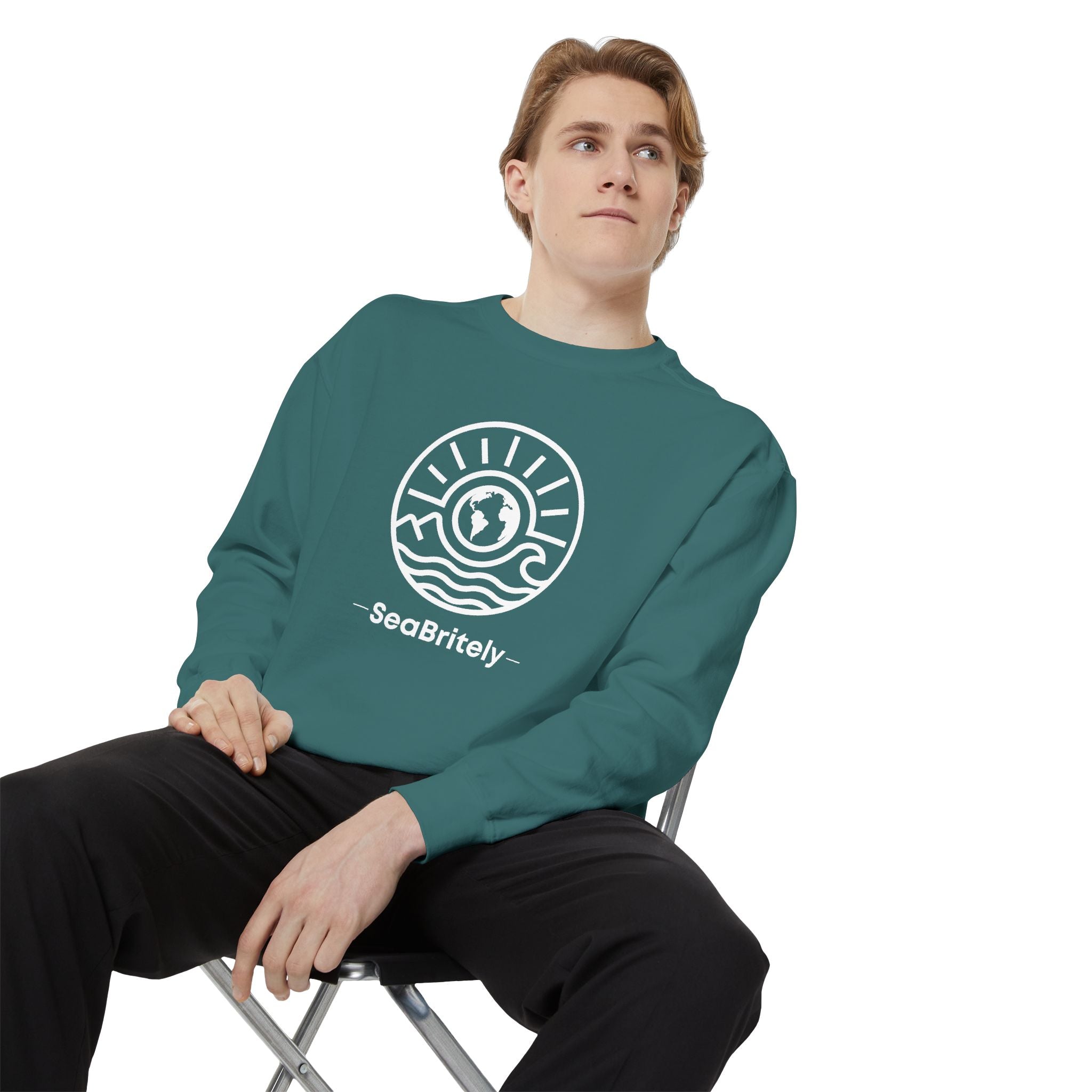 Sea Britely Adventure Club Crewneck Sweatshirt