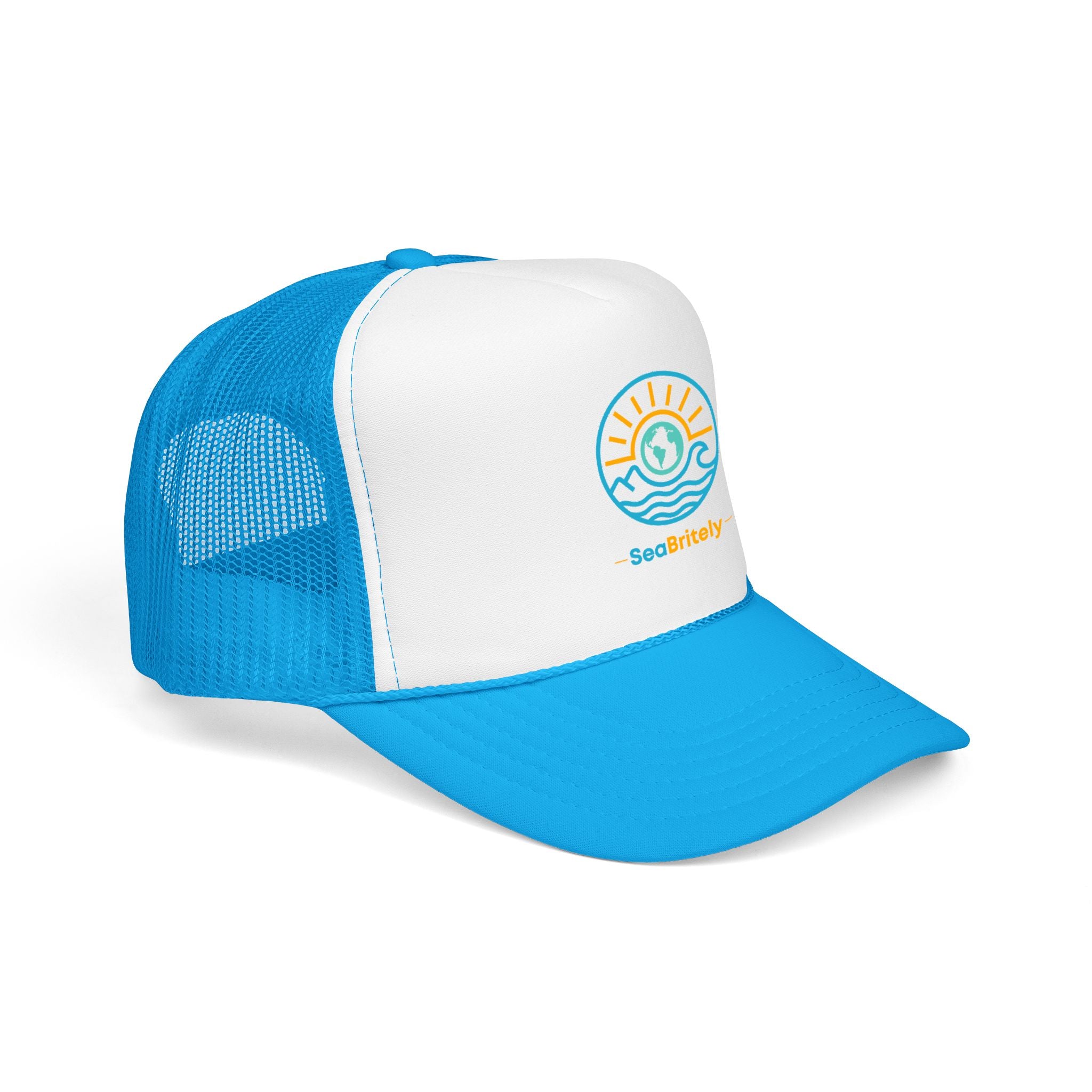 Sunrise Wave Trucker Cap - Foam Trucker Hat