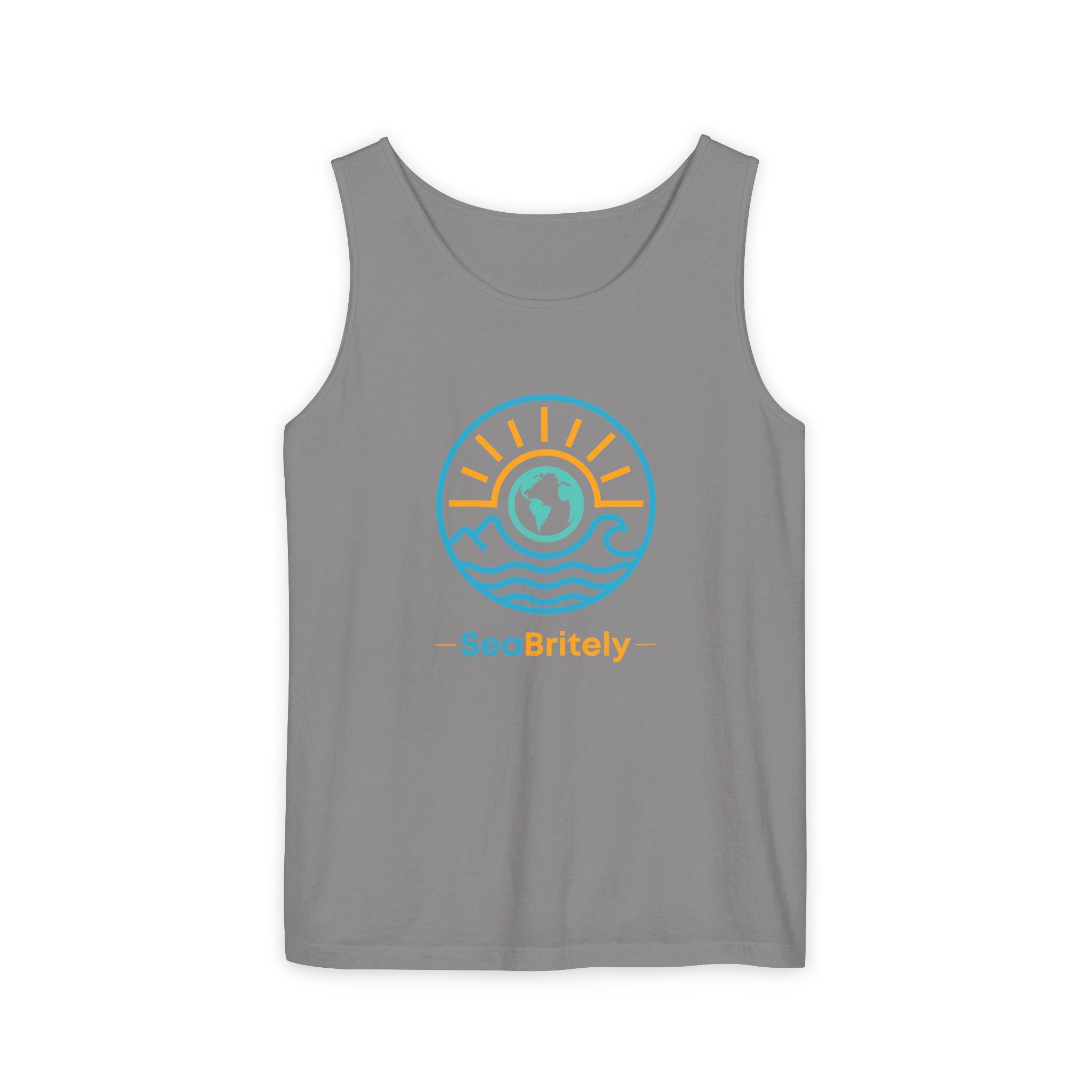SeaBritey Logo Tank Top — Eco Surf Vibes Graphic Tank