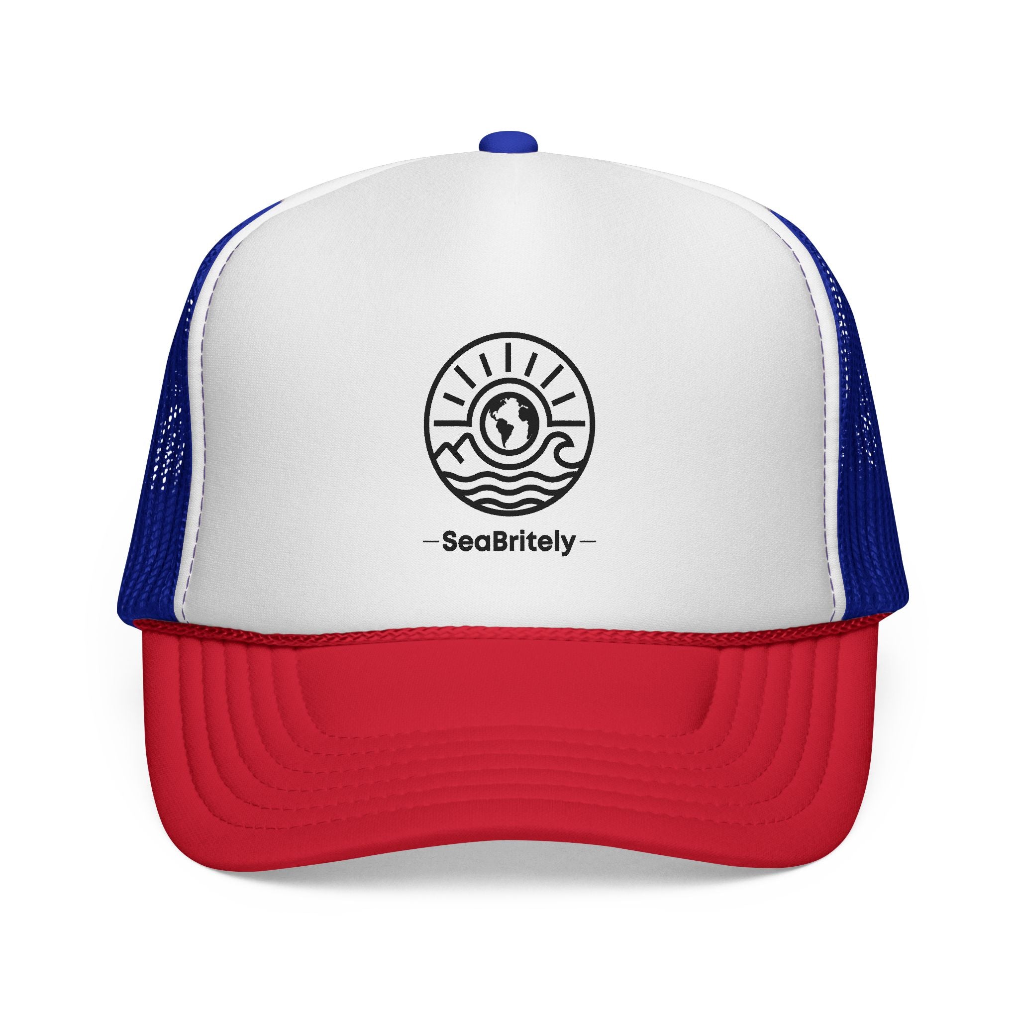 Freedom Over Fear Trucker Cap — Surf Mesh Snapback Hat