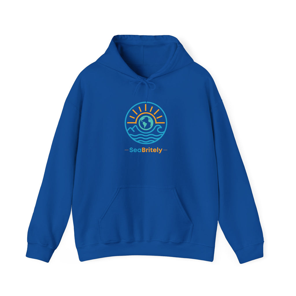 Coastal Calm Hoodie —  Cotton Blend Pullover