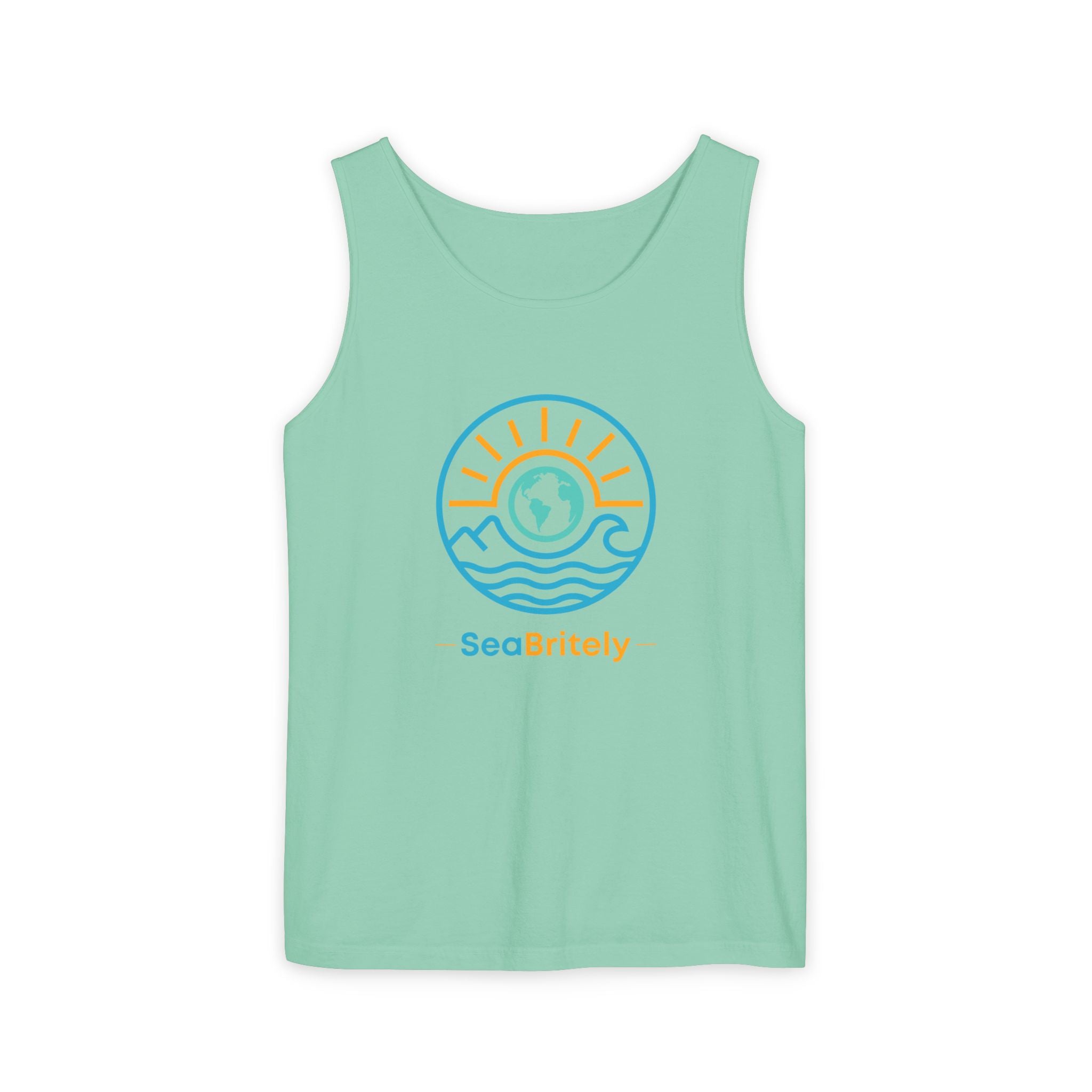 SeaBritey Logo Tank Top — Eco Surf Vibes Graphic Tank