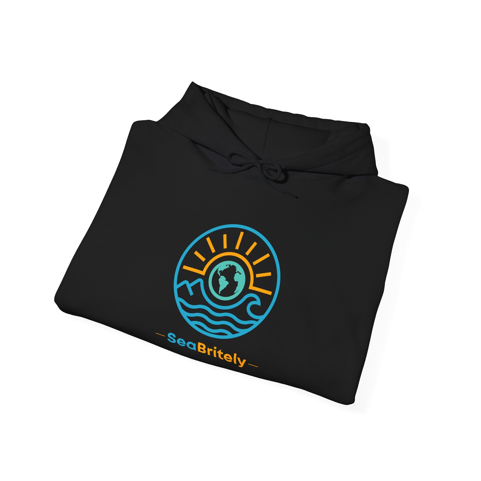 Coastal Calm Hoodie —  Cotton Blend Pullover