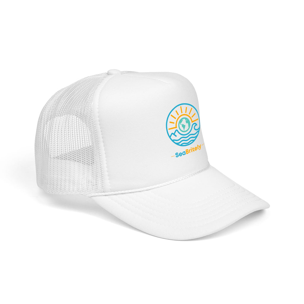 Sunrise Wave Trucker Cap - Foam Trucker Hat