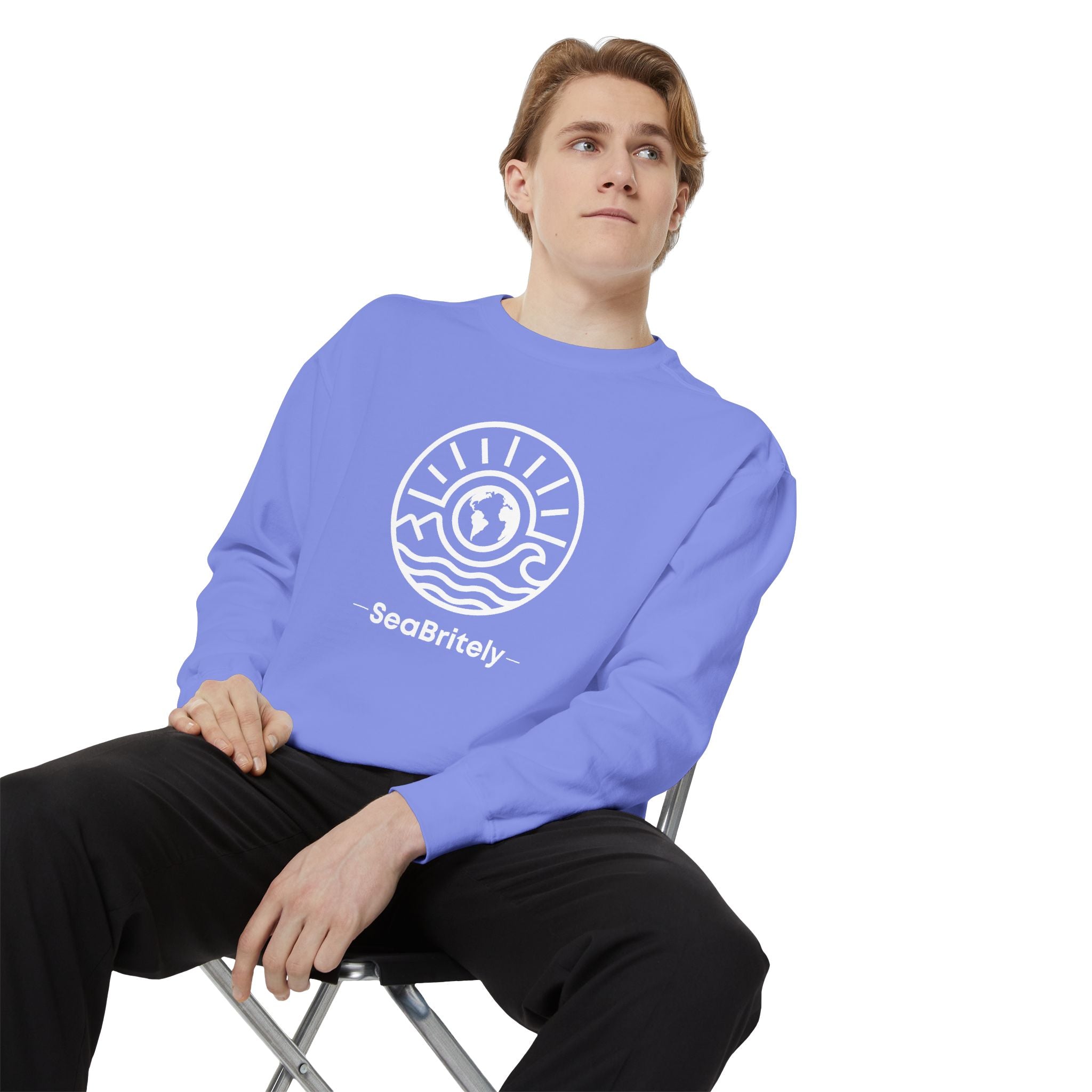 Sea Britely Adventure Club Crewneck Sweatshirt