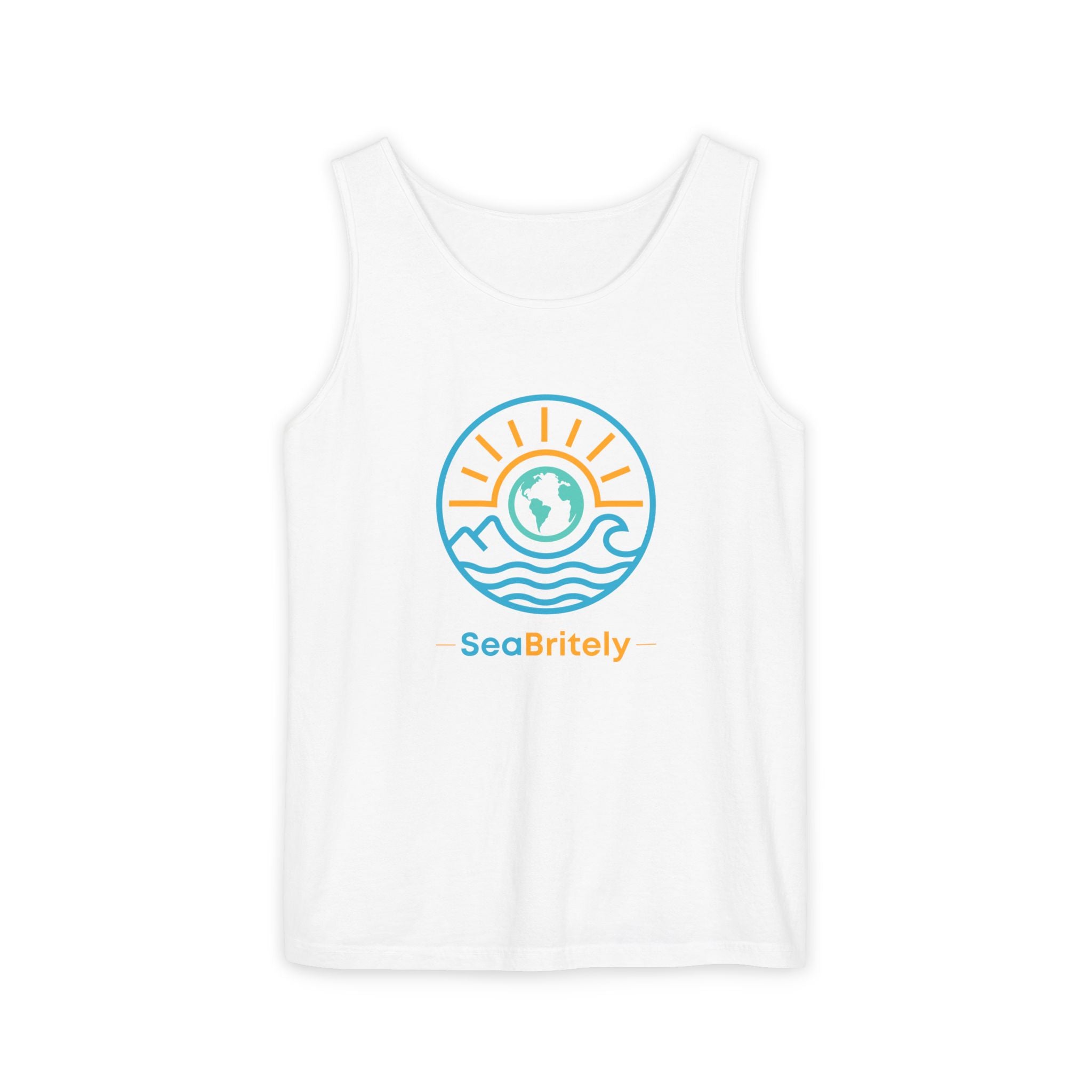 SeaBritey Logo Tank Top — Eco Surf Vibes Graphic Tank