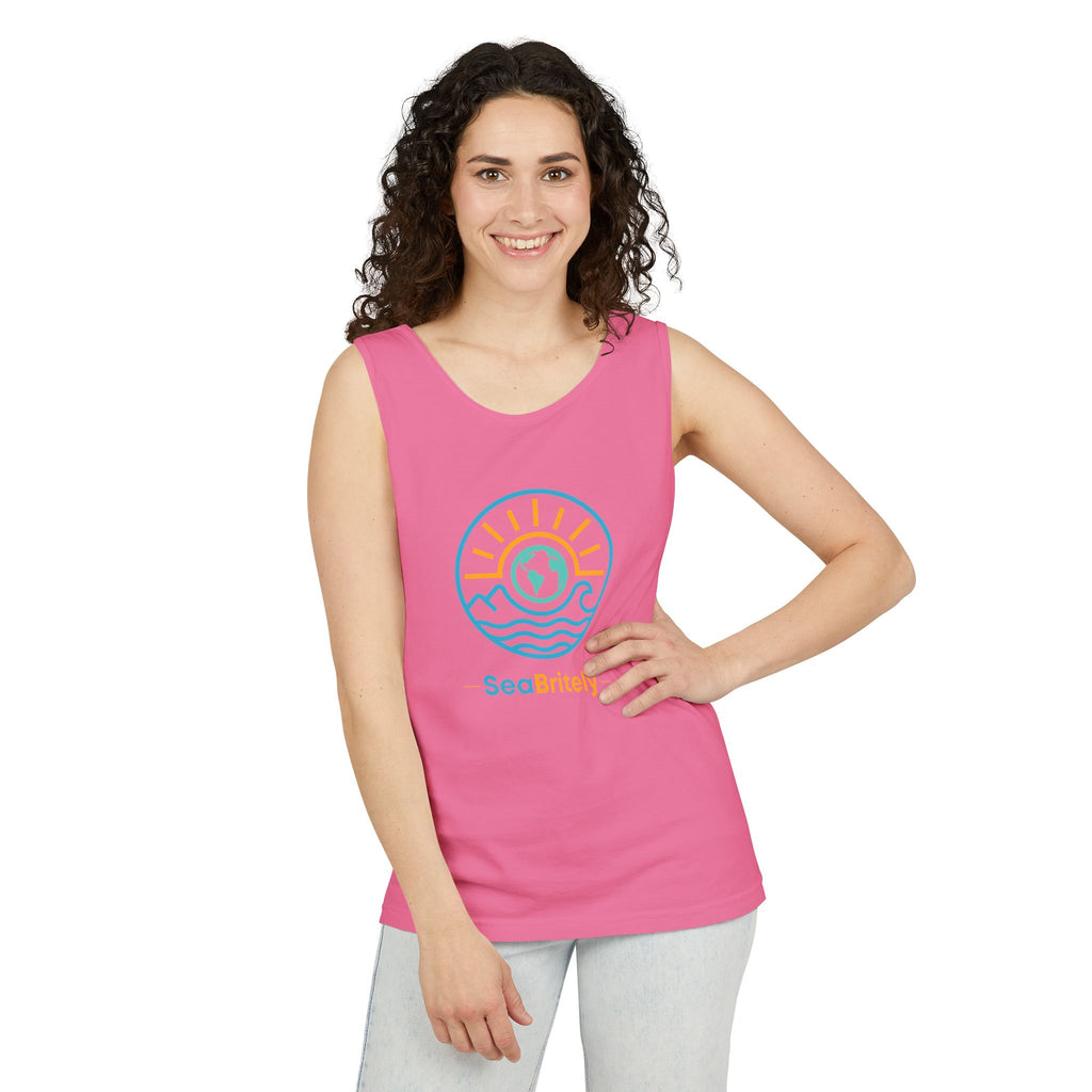 SeaBritey Logo Tank Top — Eco Surf Vibes Graphic Tank