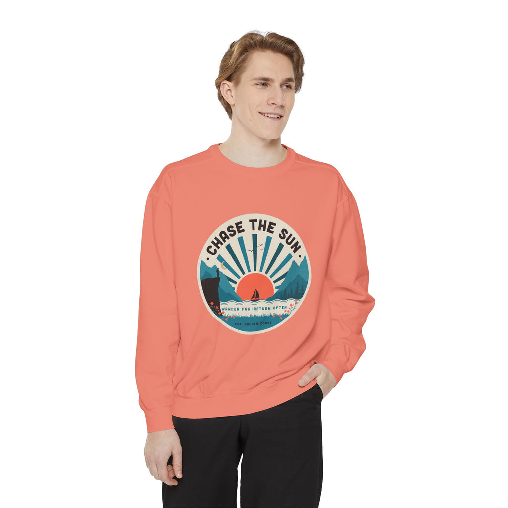 Chase the Sun Vintage Graphic Sweatshirt