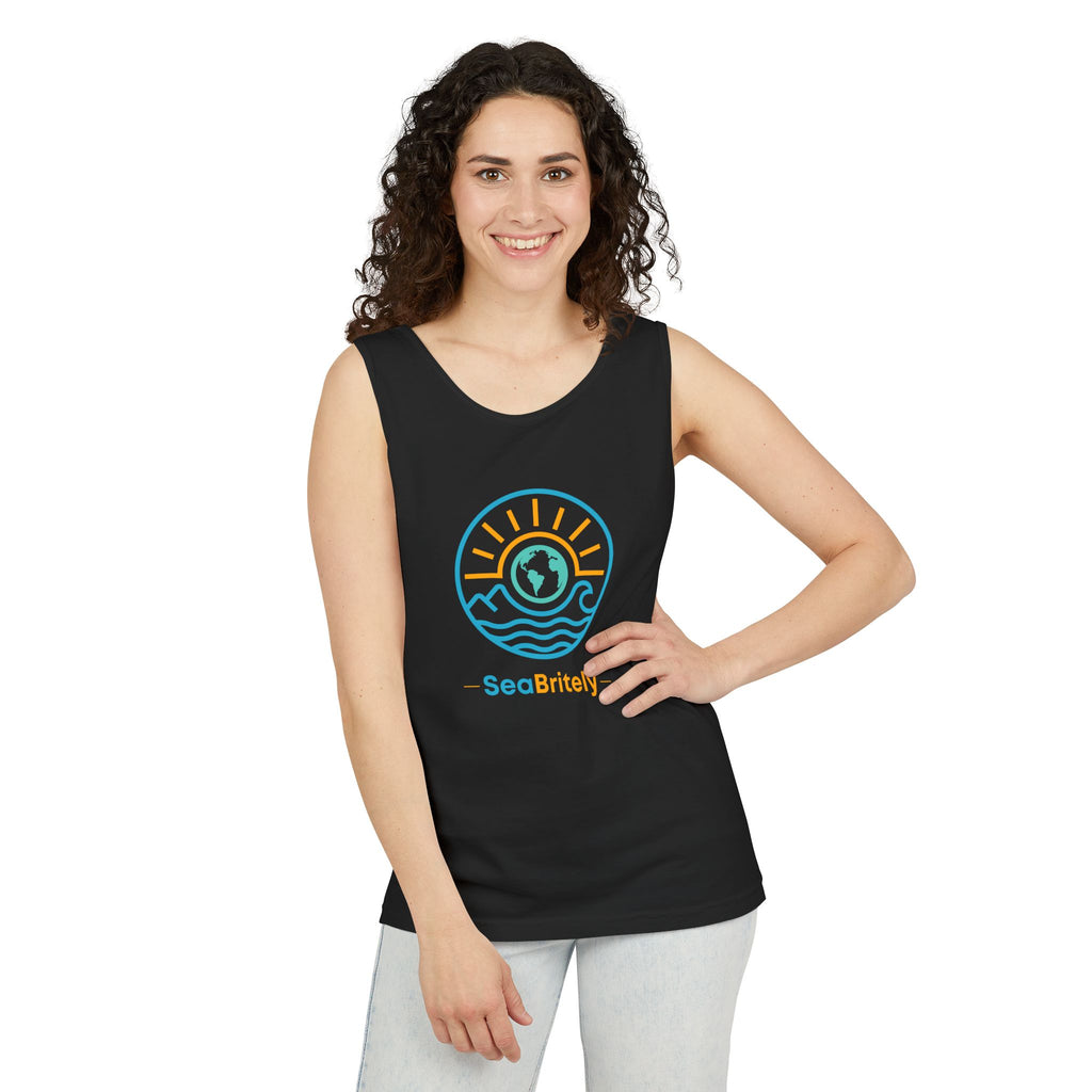 SeaBritey Logo Tank Top — Eco Surf Vibes Graphic Tank