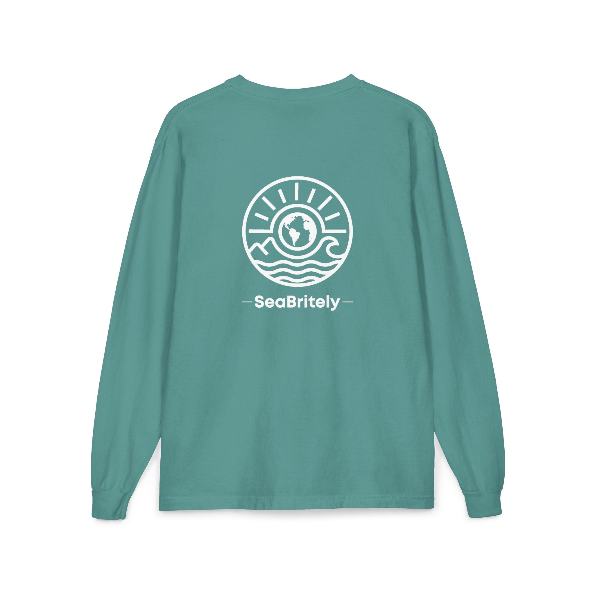 Long Sleeve Pocket T-Shirt — Classic White Cotton Tee