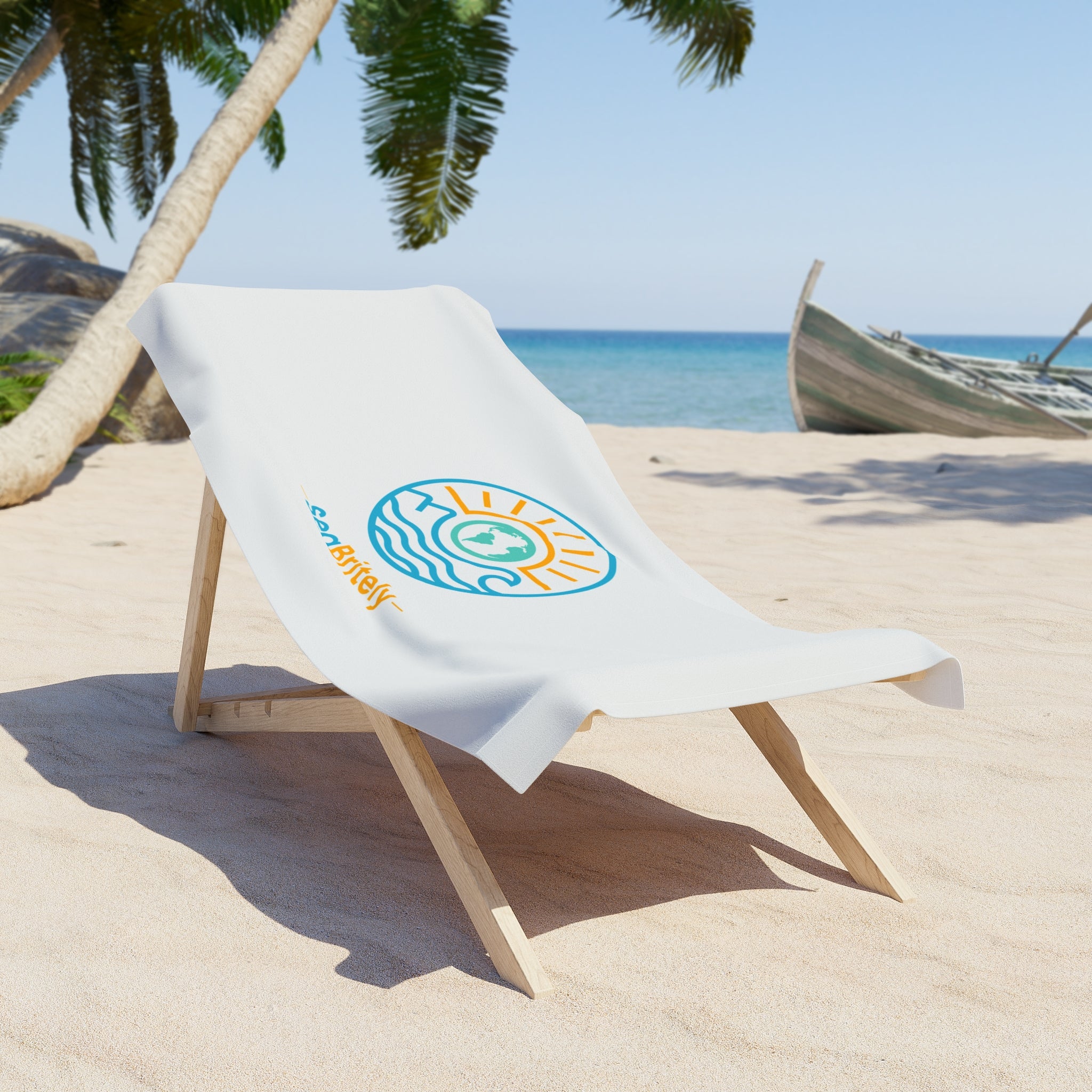 SeaBritely Cotton Beach Towel