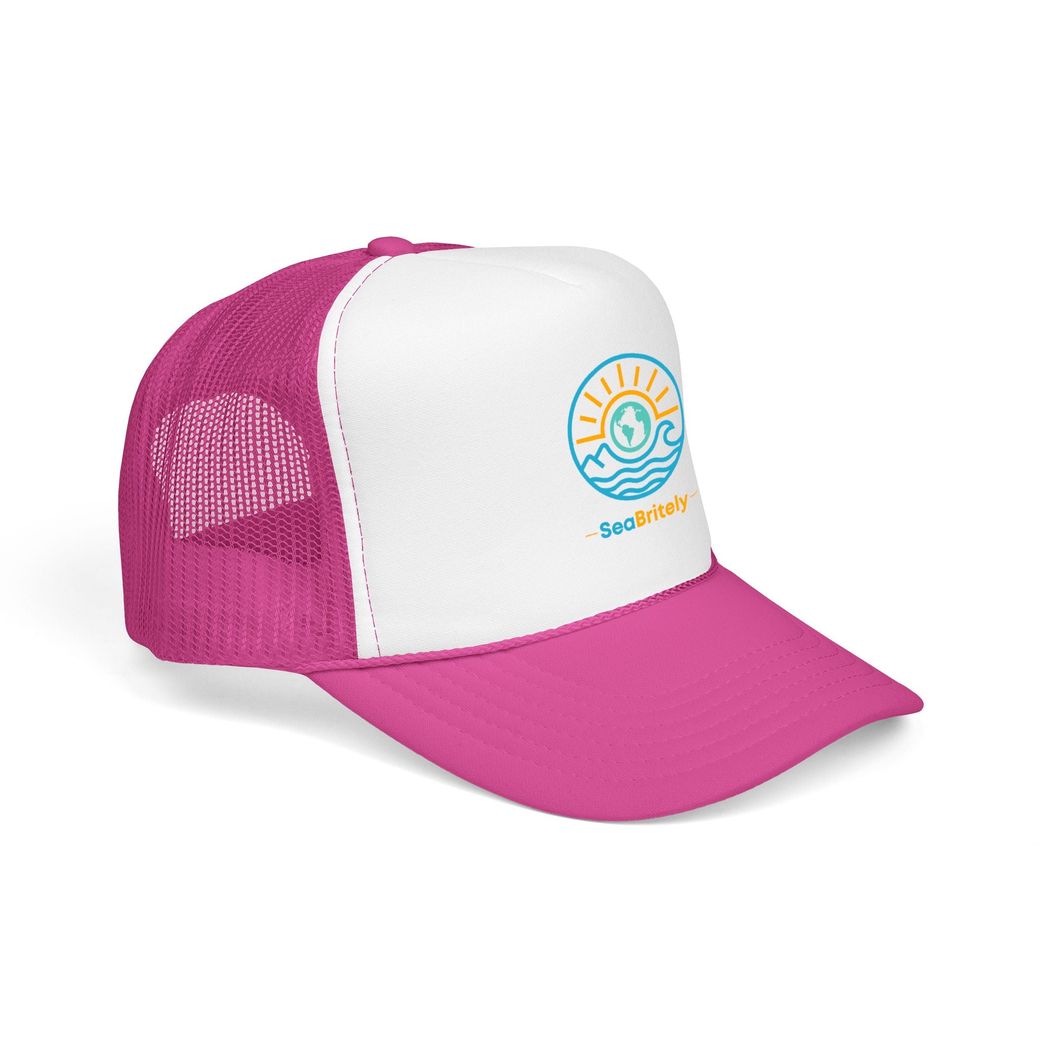 Sunrise Wave Trucker Cap - Foam Trucker Hat