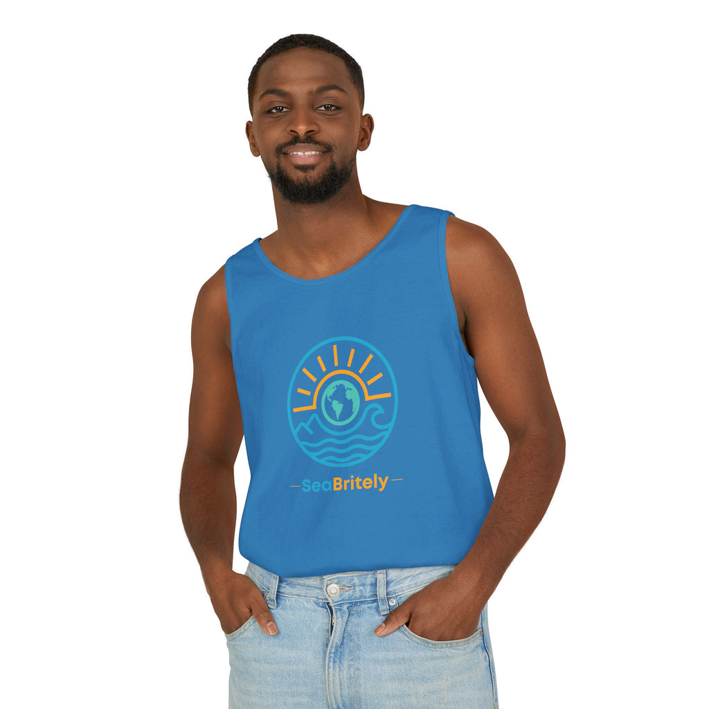 SeaBritey Logo Tank Top — Eco Surf Vibes Graphic Tank