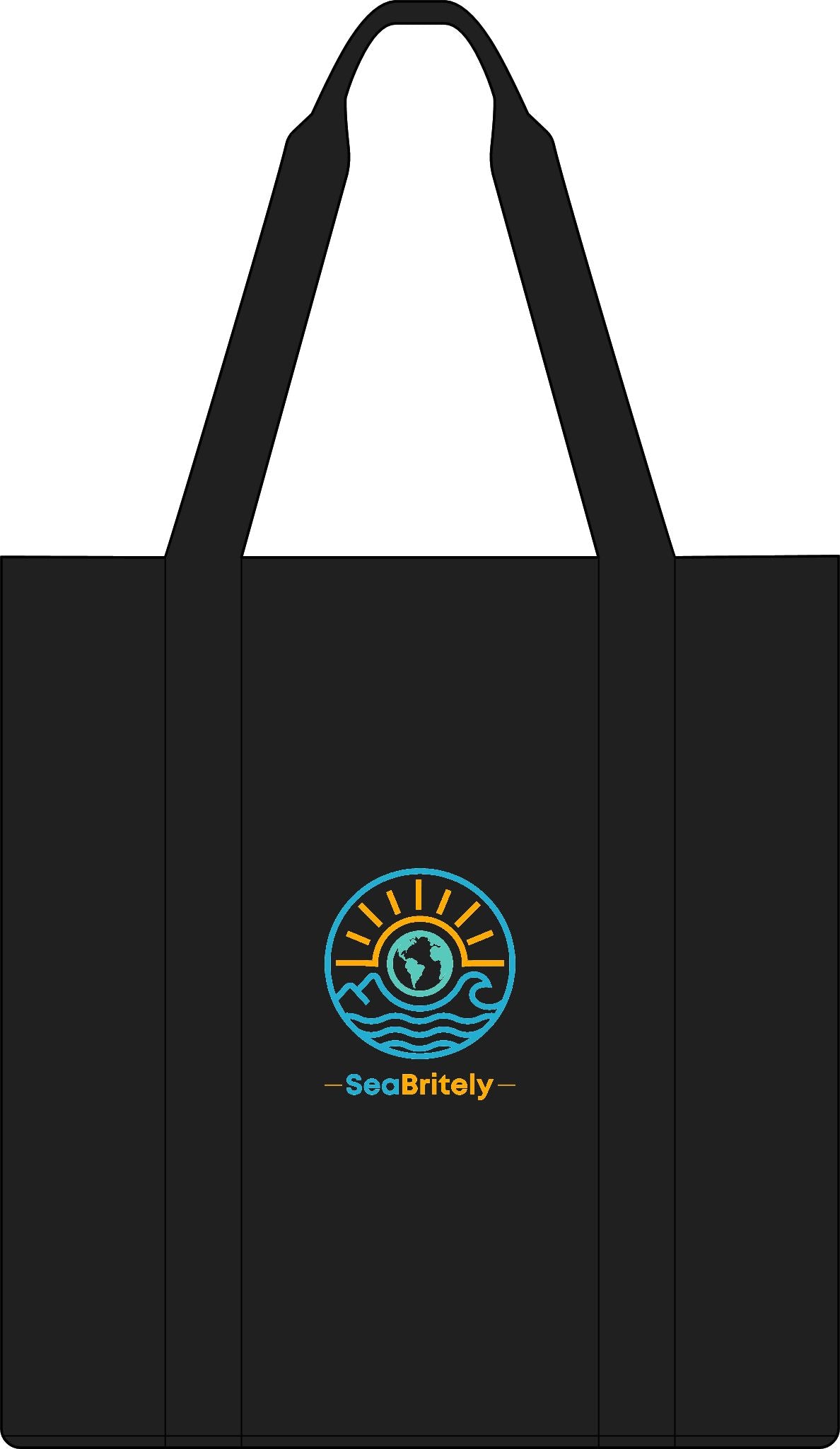 Nomad Carry-All Tote Bag — Sea Britaly Beach Logo Cotton Tote