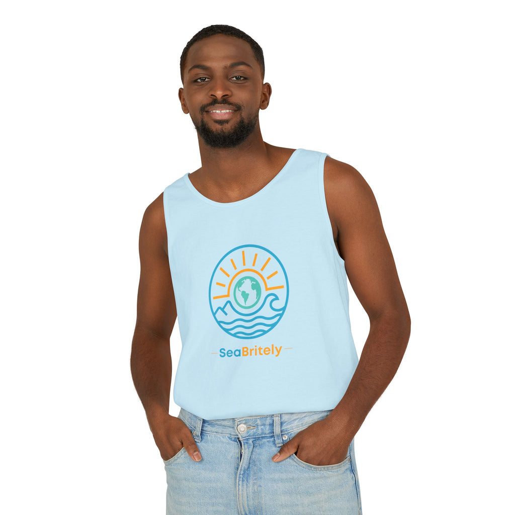 SeaBritey Logo Tank Top — Eco Surf Vibes Graphic Tank