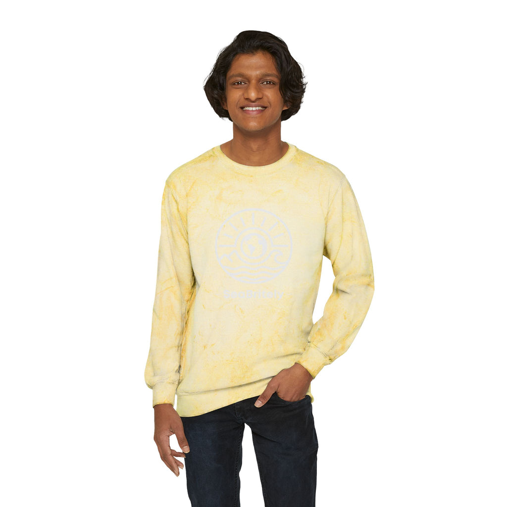 Sea Britely Tie-Dye Crewneck Sweatshirt