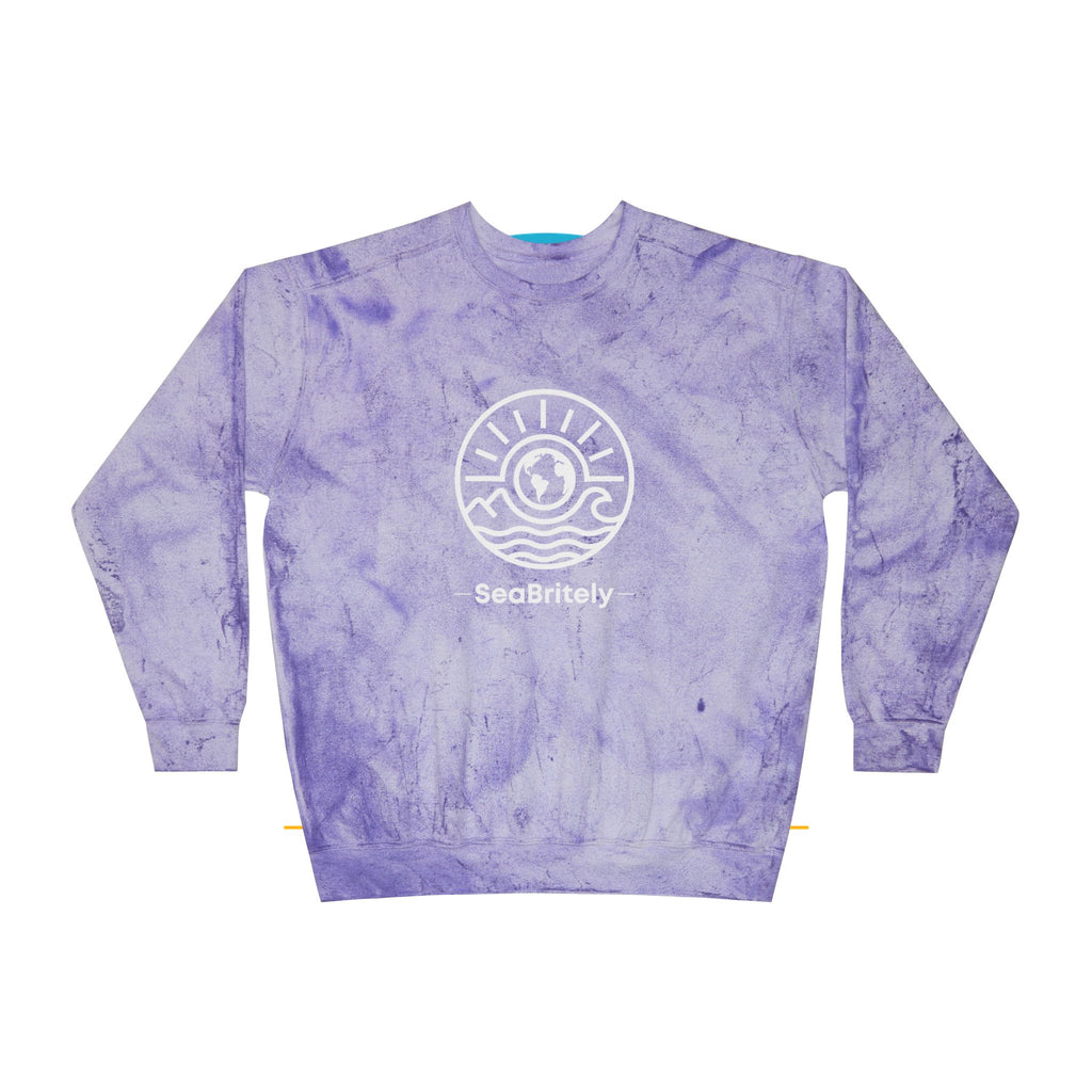 Sea Britely Tie-Dye Crewneck Sweatshirt
