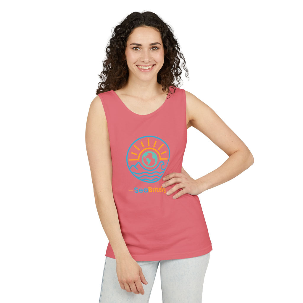 SeaBritey Logo Tank Top — Eco Surf Vibes Graphic Tank