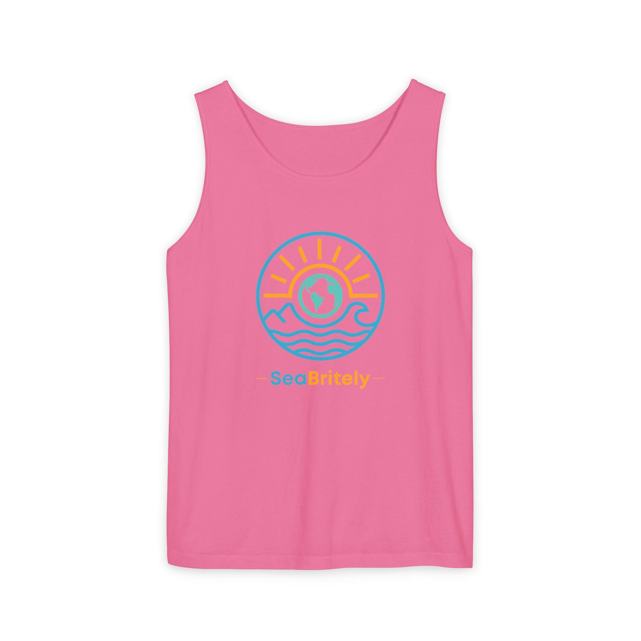SeaBritey Logo Tank Top — Eco Surf Vibes Graphic Tank
