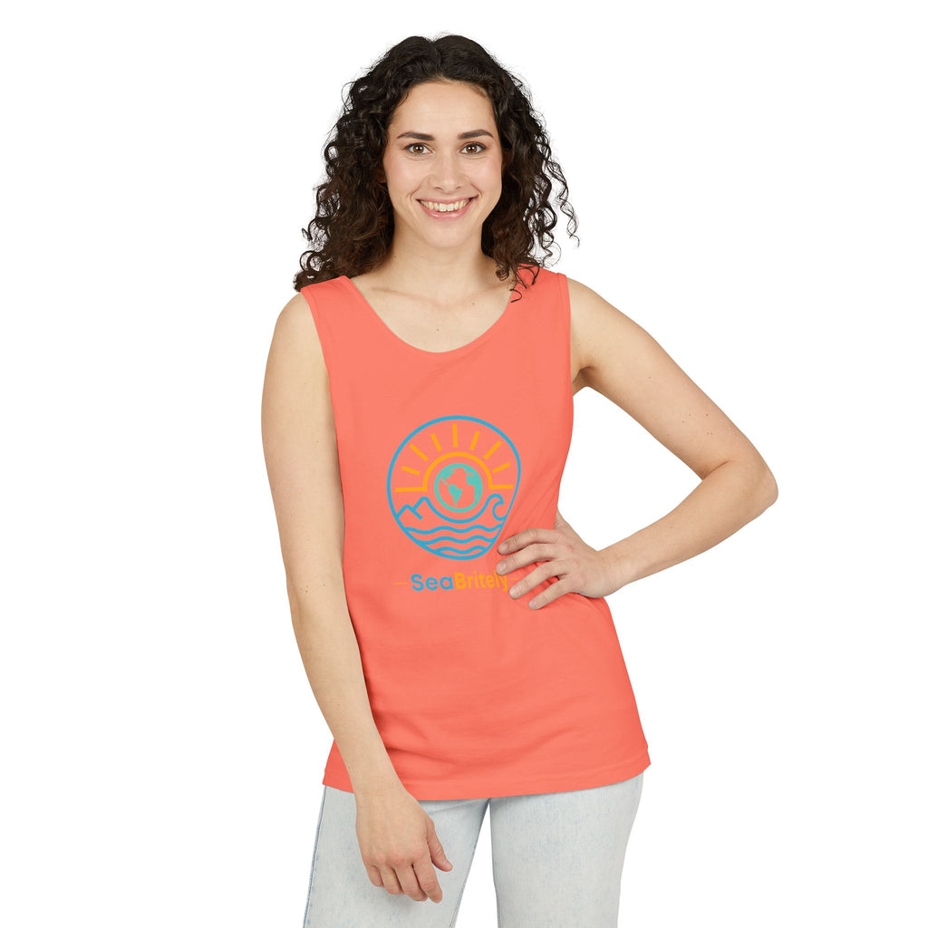 SeaBritey Logo Tank Top — Eco Surf Vibes Graphic Tank