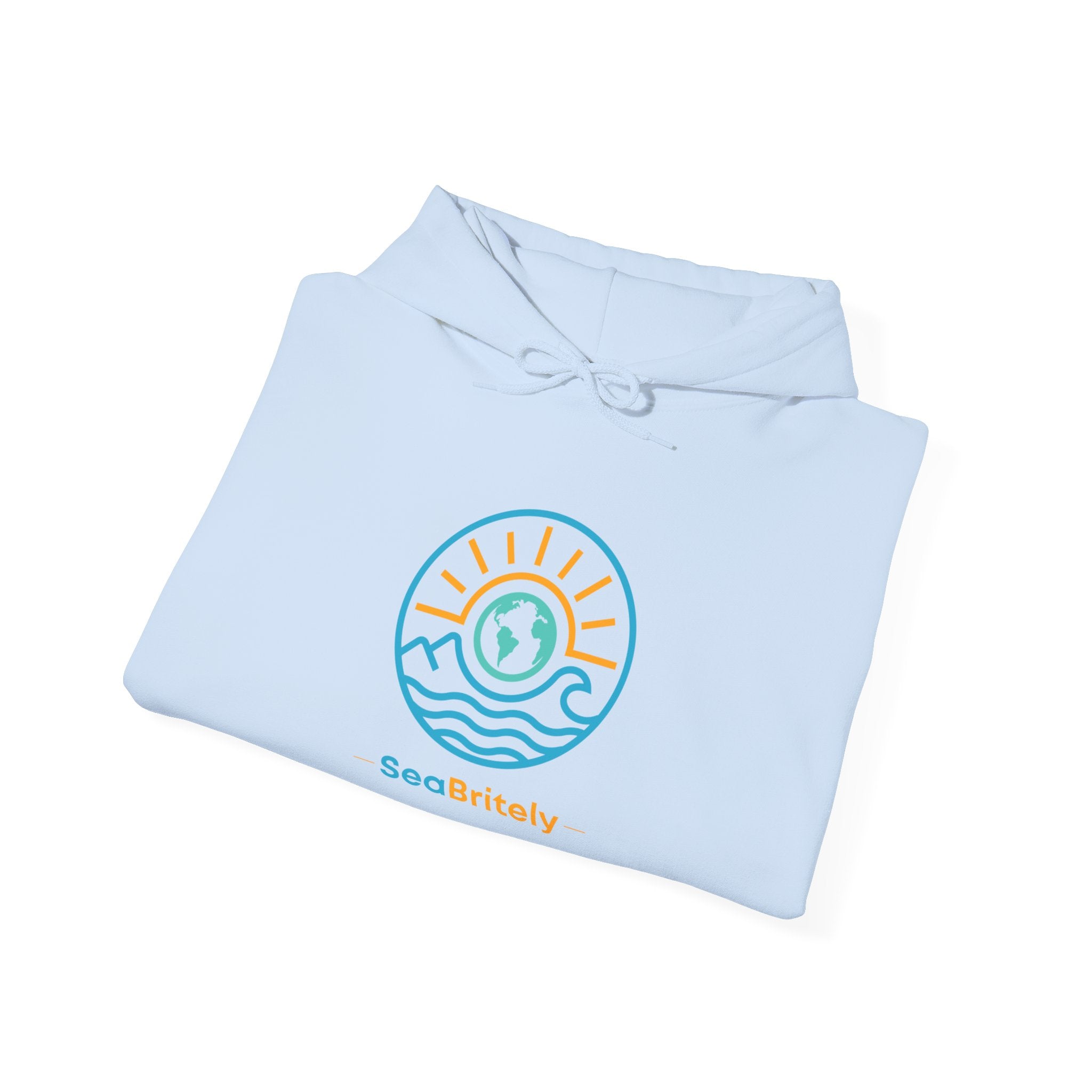 Coastal Calm Hoodie —  Cotton Blend Pullover