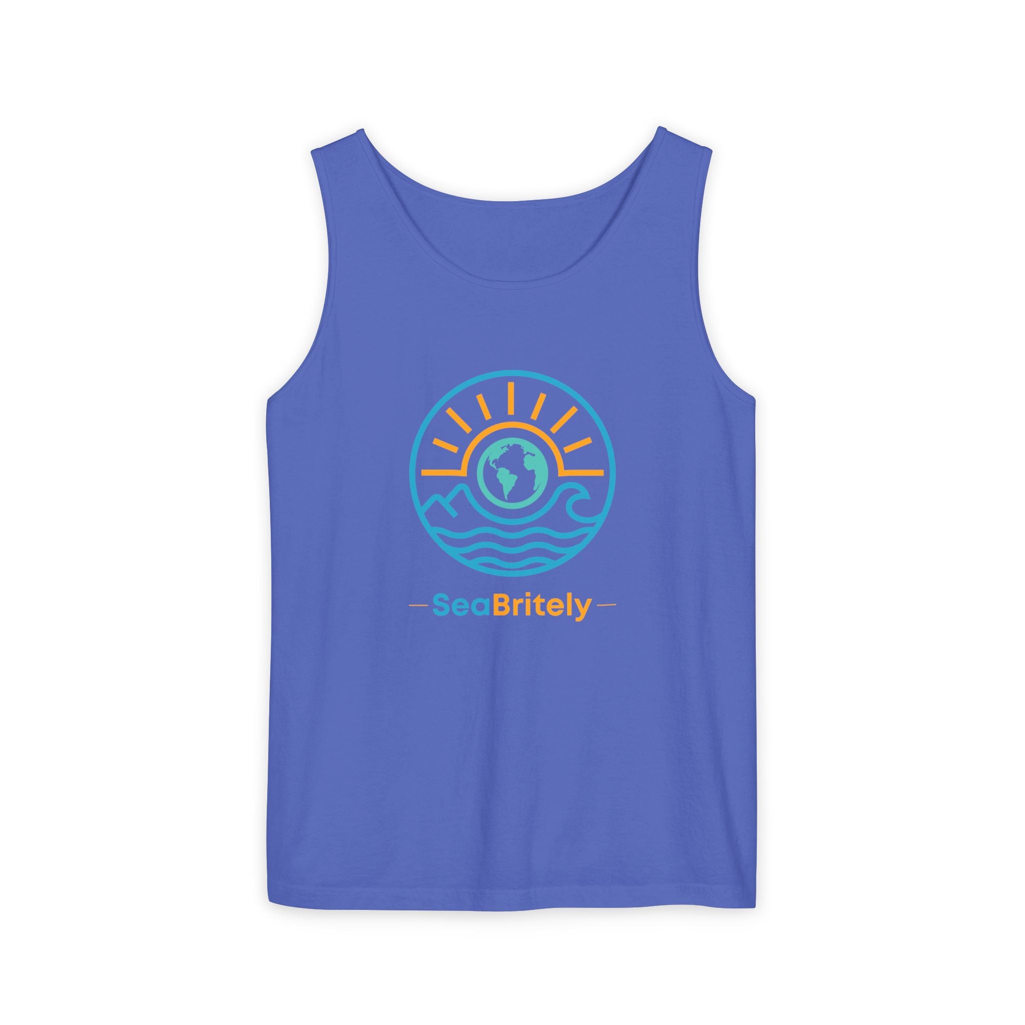 SeaBritey Logo Tank Top — Eco Surf Vibes Graphic Tank