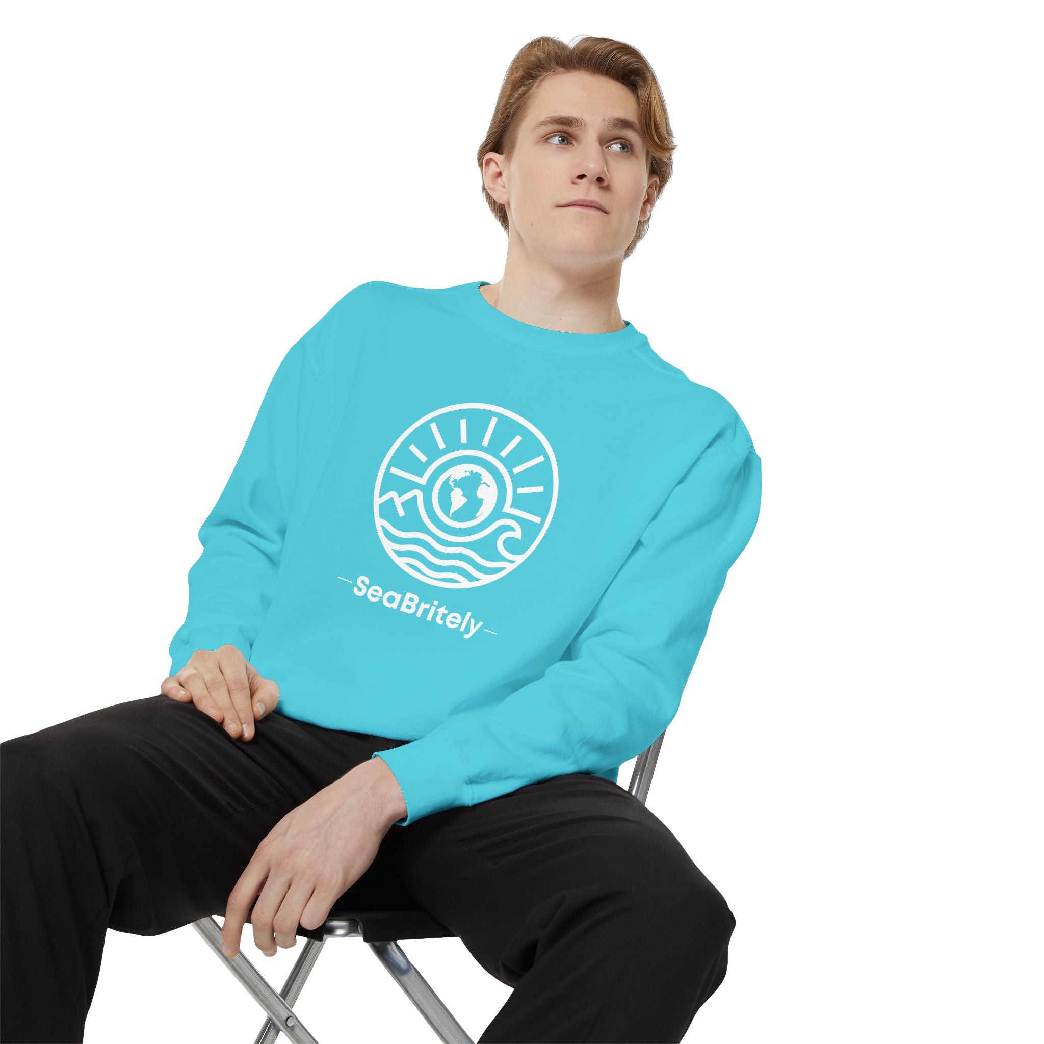 Sea Britely Adventure Club Crewneck Sweatshirt