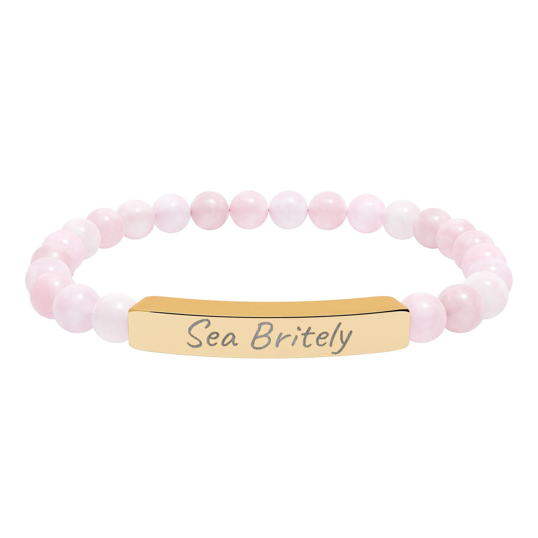 Sea Britely Natural Stone Stretch Bracelet