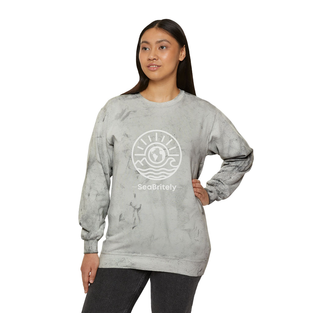 Sea Britely Tie-Dye Crewneck Sweatshirt